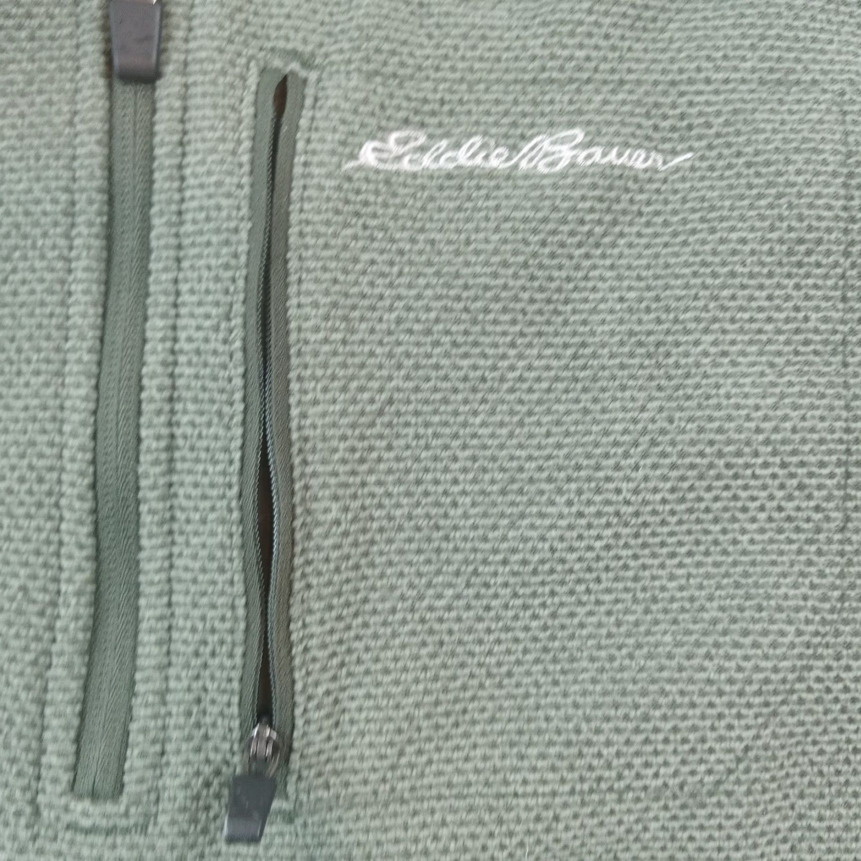 Eddie Bauer Eddie Bauer Green Mens Medium 1/4 Zip Mock Neck Pullover Sweater Long Sleeve Polyester Size US M / EU 48-50 / 2 - 6 Thumbnail