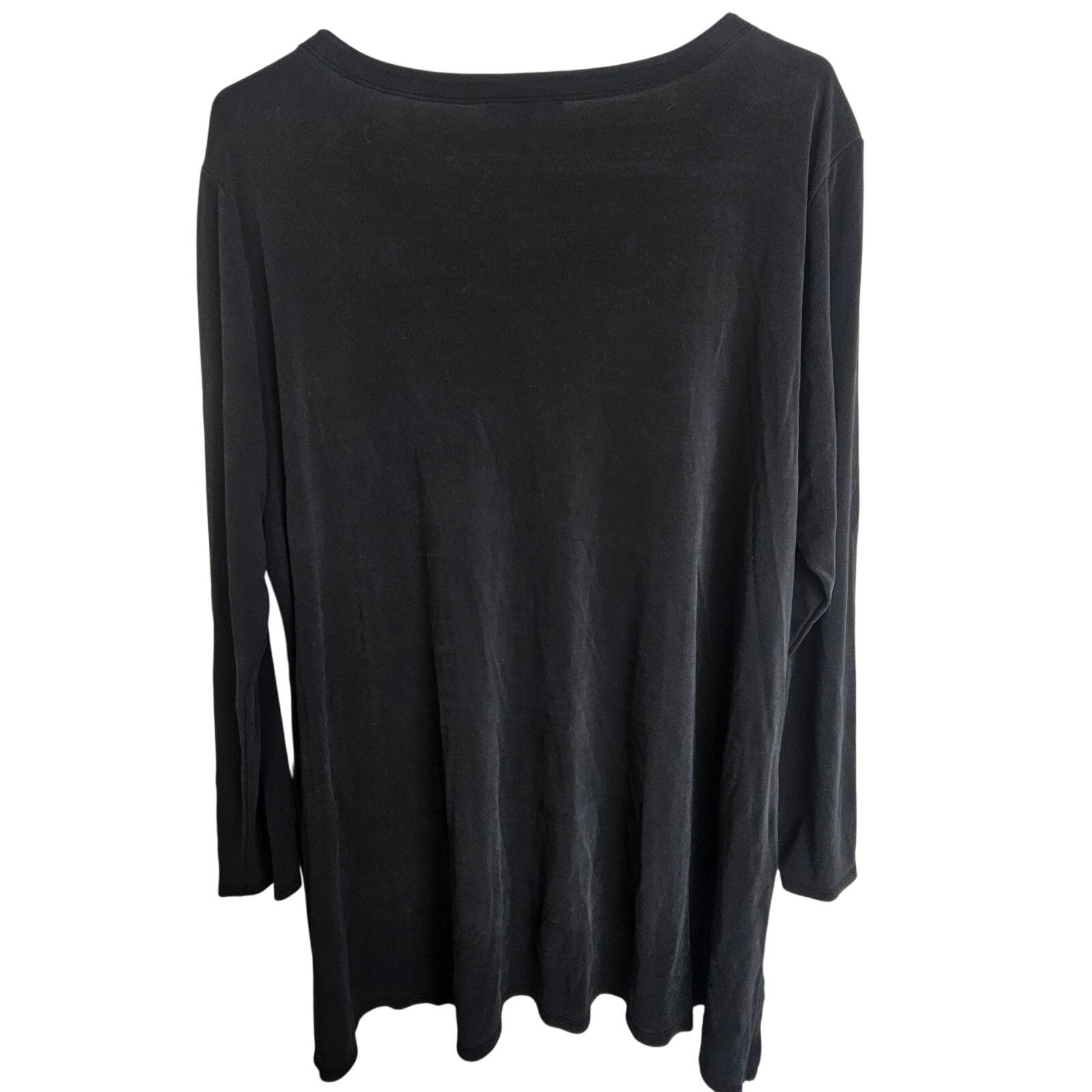 Eileen Fisher Eileen Fisher Womens 100% Silk Blouse Size 1X Quiet Luxury Size XXL / US 16-18 / IT 52-54 - 9 Thumbnail