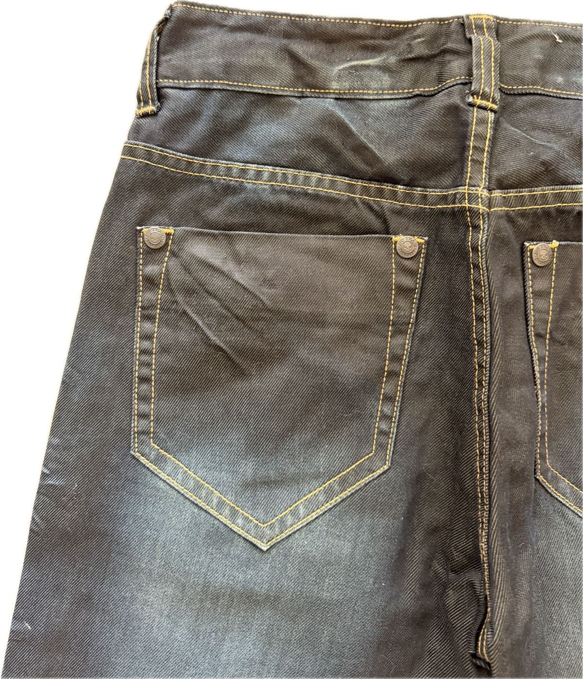 Japanese Brand Sawed Off Big Train Jorts Size US 30 / EU 46 - 4 Thumbnail