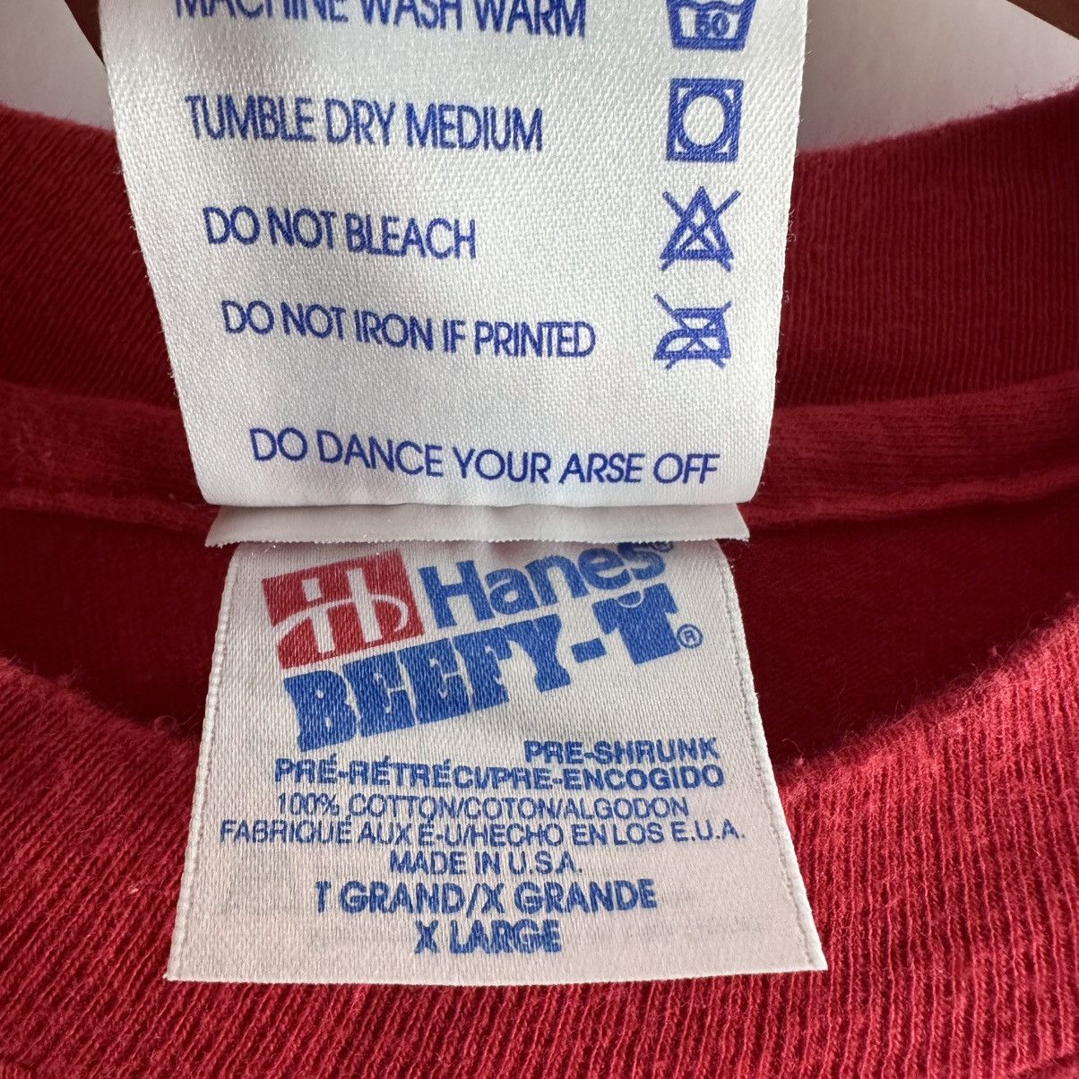 Band Tees Vintage Flavor Record Manic Usa Clubwear Distressed Tees Size US XL / EU 56 / 4 - 11 Thumbnail