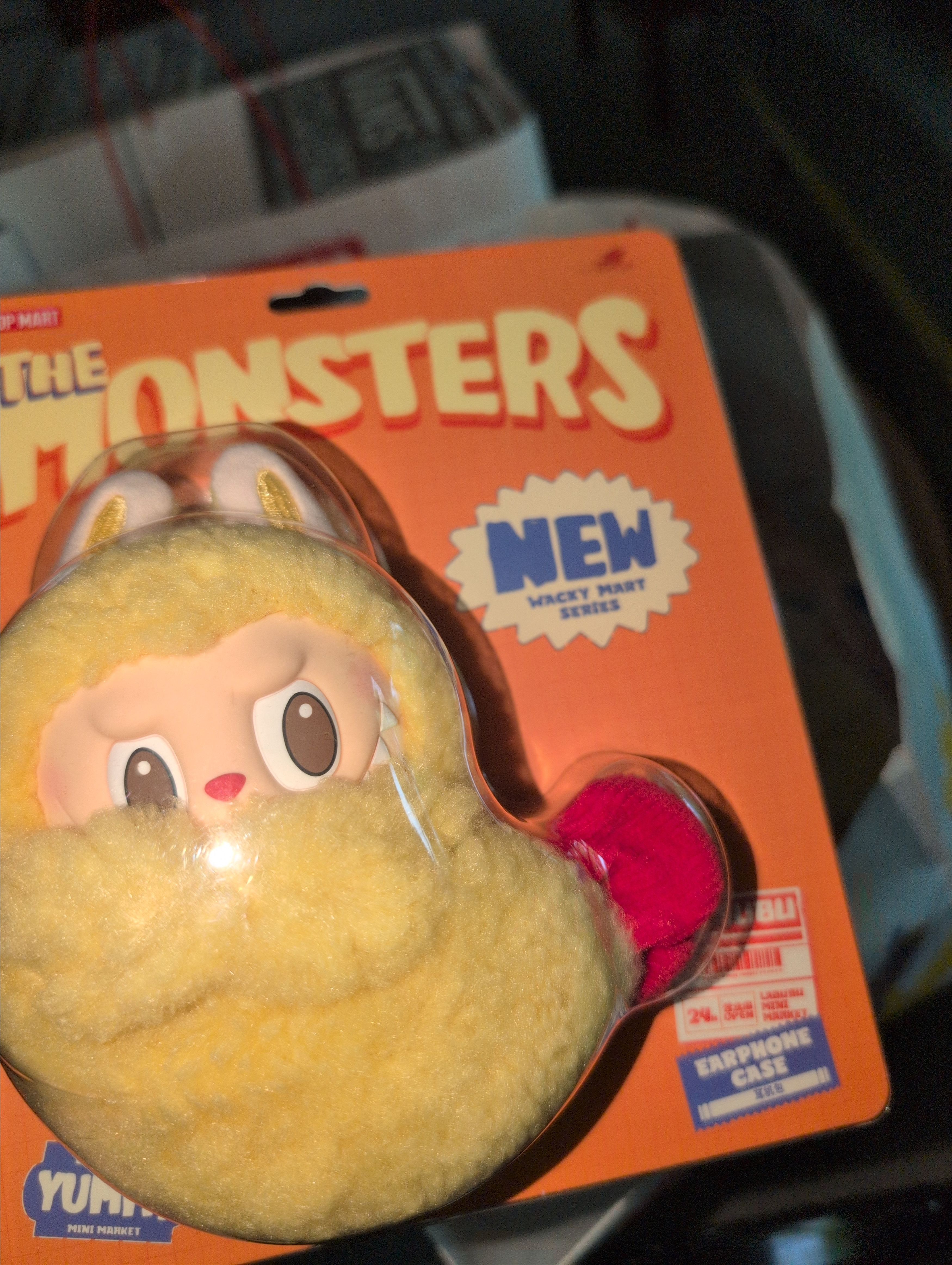 POP MART Pop Mart Labubu The Monsters Wacky Mart Series Earphone Cas Size ONE SIZE - 3 Thumbnail