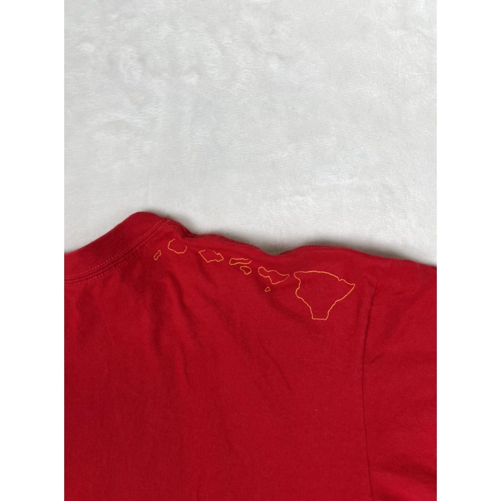 Hurley VINTAGE Hurley T-Shirt Hawaii 808 Shaka Logo Y2K Cyber Surf 90s Grunge Red Men L XL Shaka Logo T-Shirt Mens High Search Keywords Size US L / EU 52-54 / 3 - 7 Thumbnail