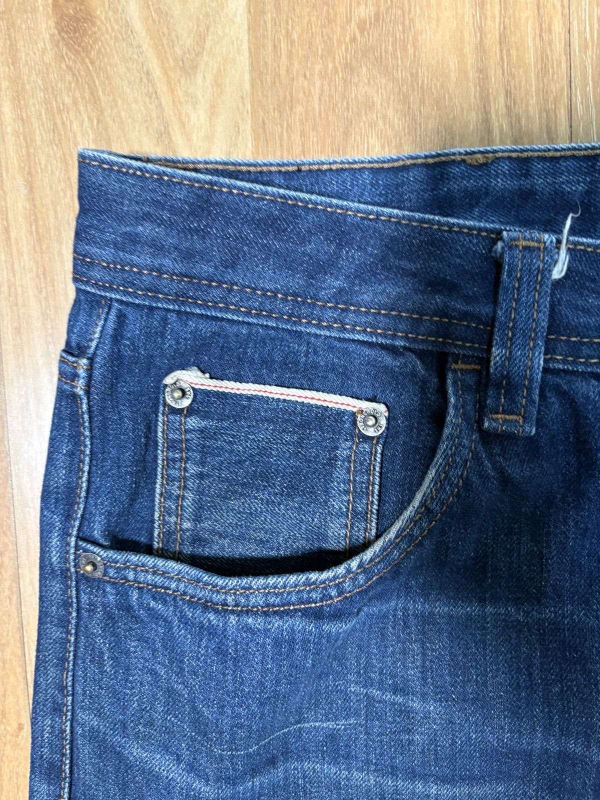 The Stronghold Vintage The Stronghold Los Angeles Selvedge Denim Jeans Size US 38 / EU 54 - 5 Thumbnail