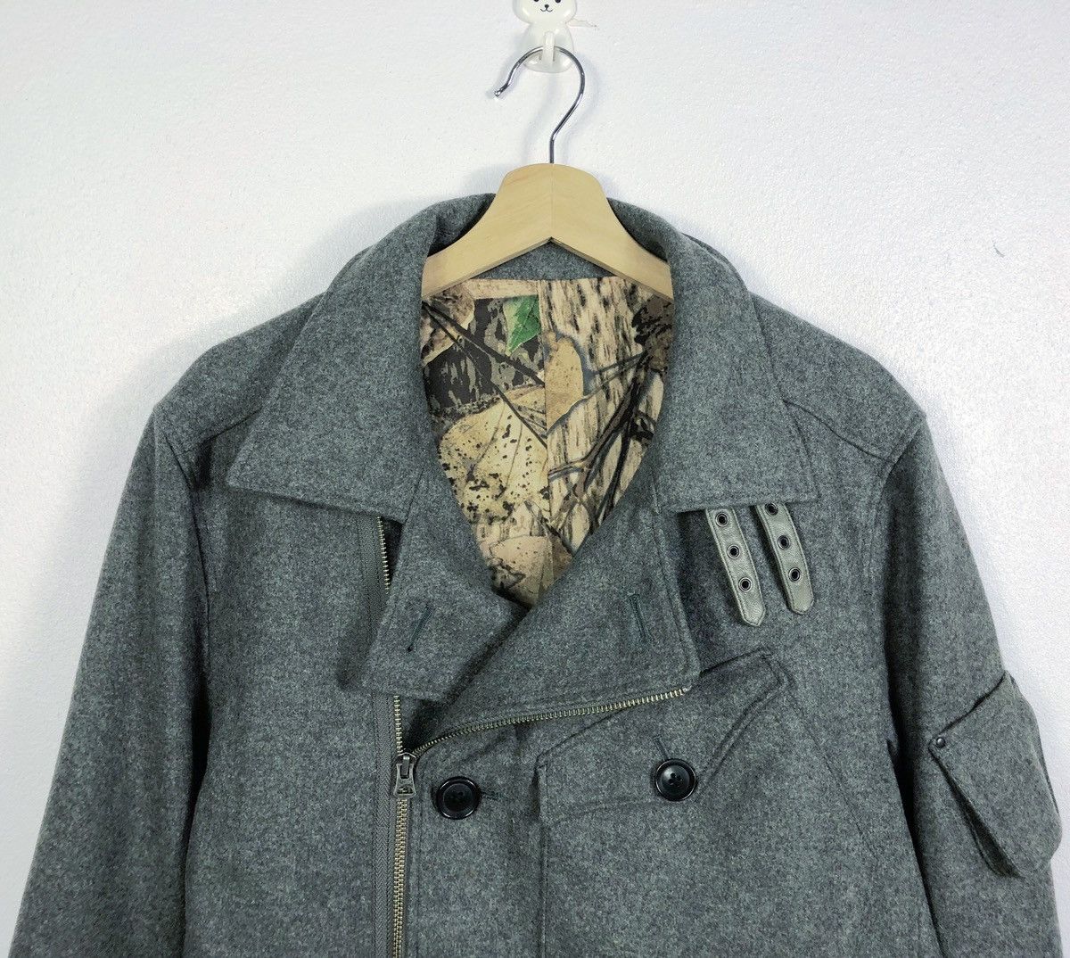 Tete Homme Rare Tete Homme Issey Miyake Wool Jacket Size US M / EU 48-50 / 2 - 3 Thumbnail