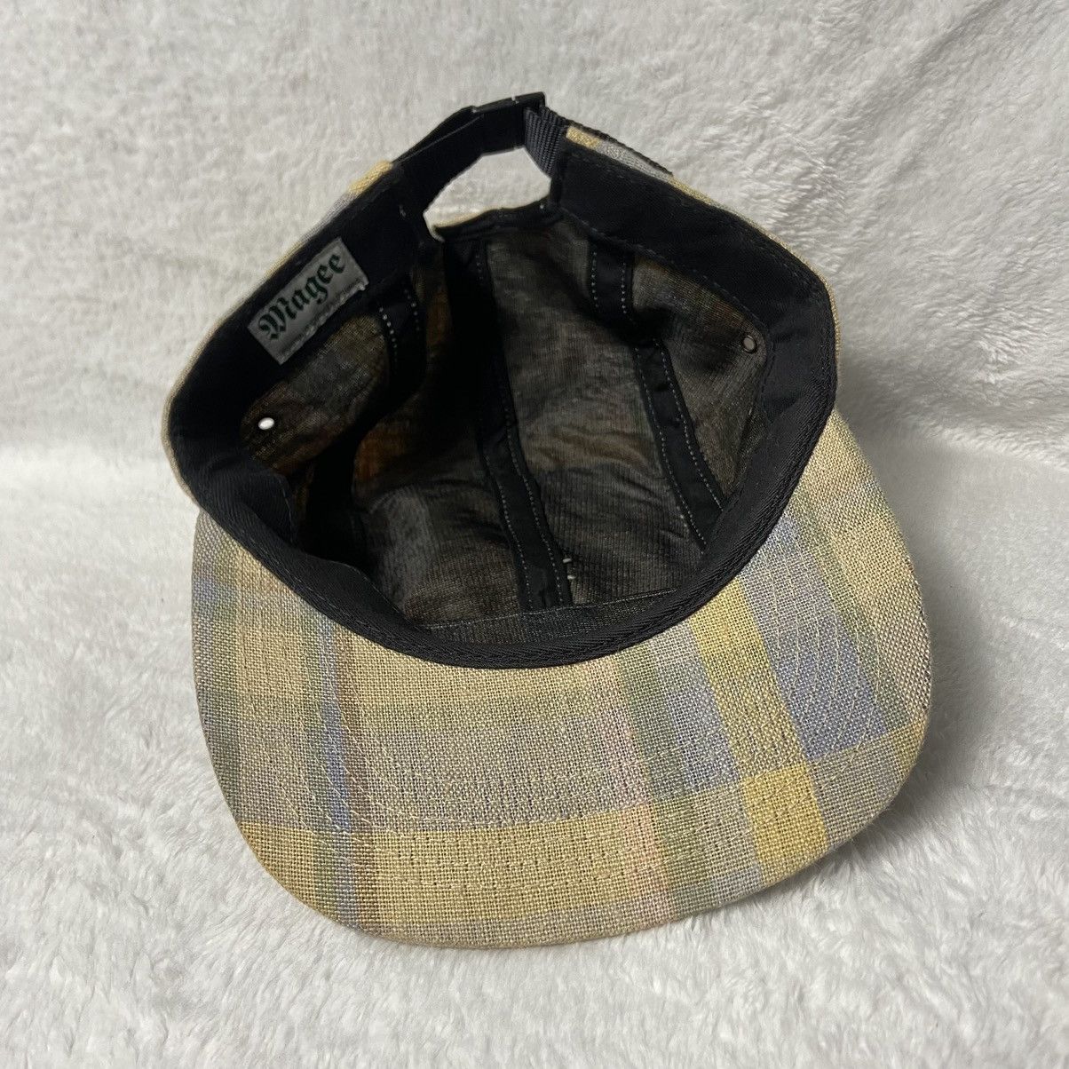 Supreme Supreme Magee Plaid Linen Camp Hat SS14 Size ONE SIZE - 6 Thumbnail