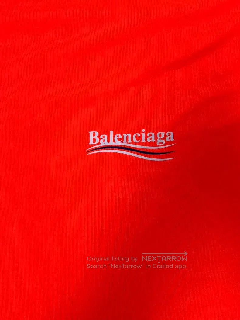 Balenciaga Balenciaga Solid Color Crewneck Straight Plain Short Sleev Size US XS / EU 42 / 0 - 3 Thumbnail