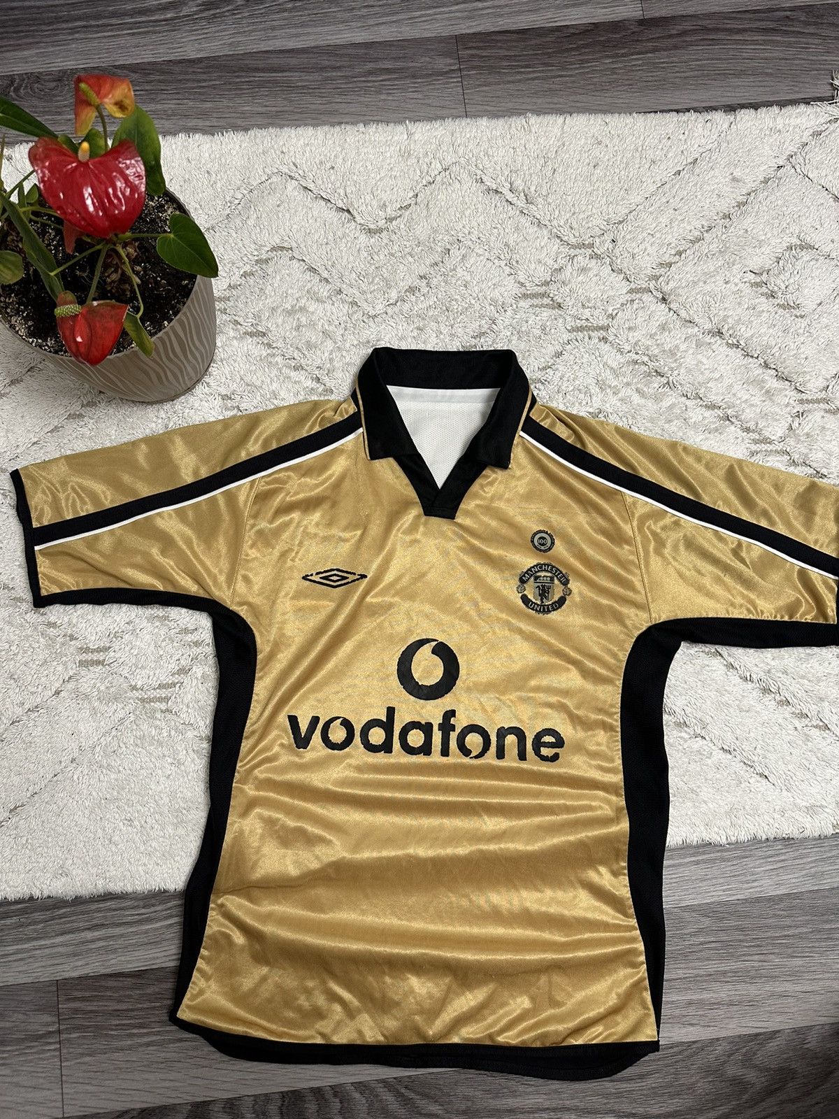Umbro Umbro Manchester United 2001/02 Centenary Reversible Shirt S Size US S / EU 44-46 / 1 - 2 Thumbnail