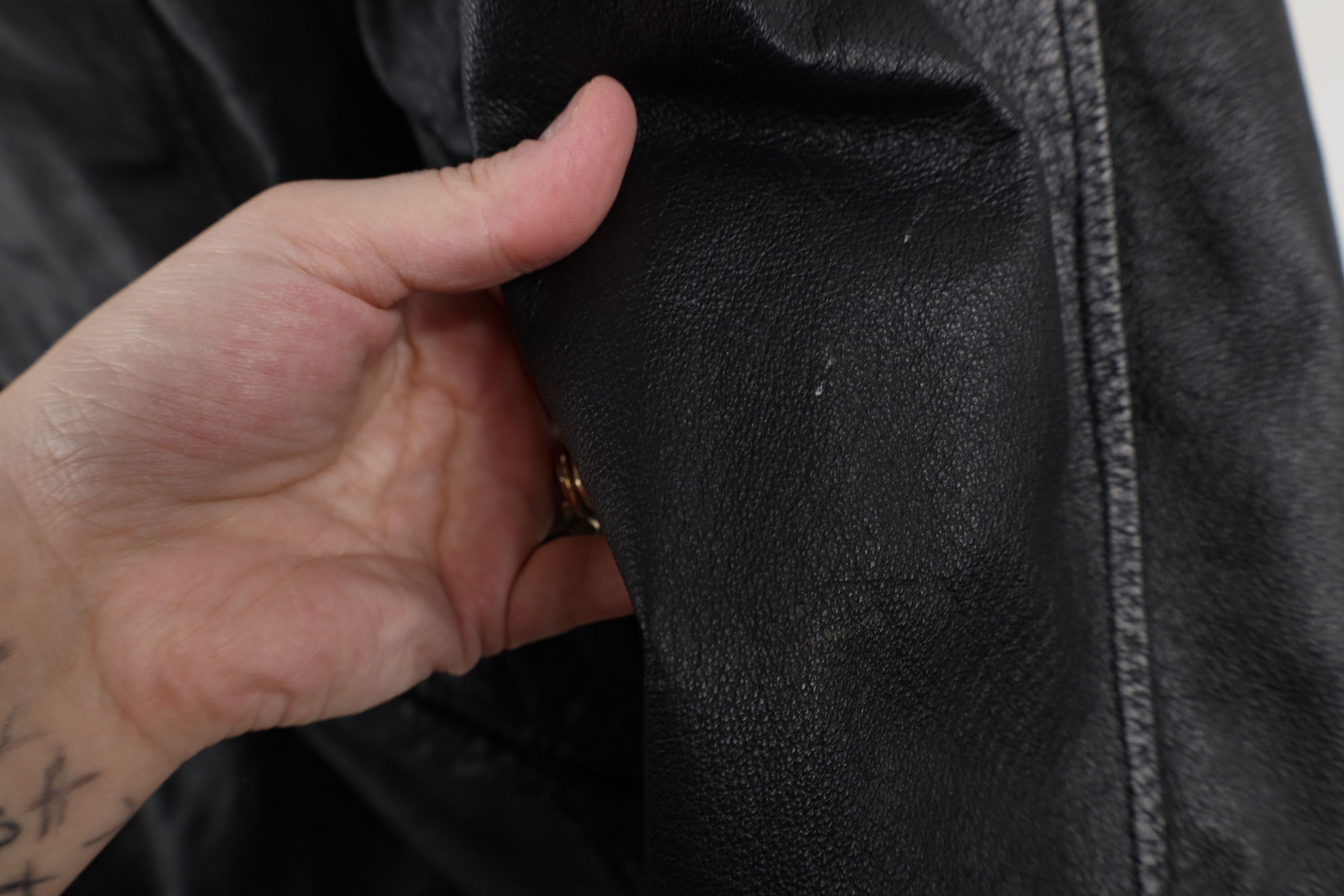 Vintage Vintage 90s Streetwear Leather Pennylane Leather Jacket Size US L / EU 52-54 / 3 - 7 Thumbnail