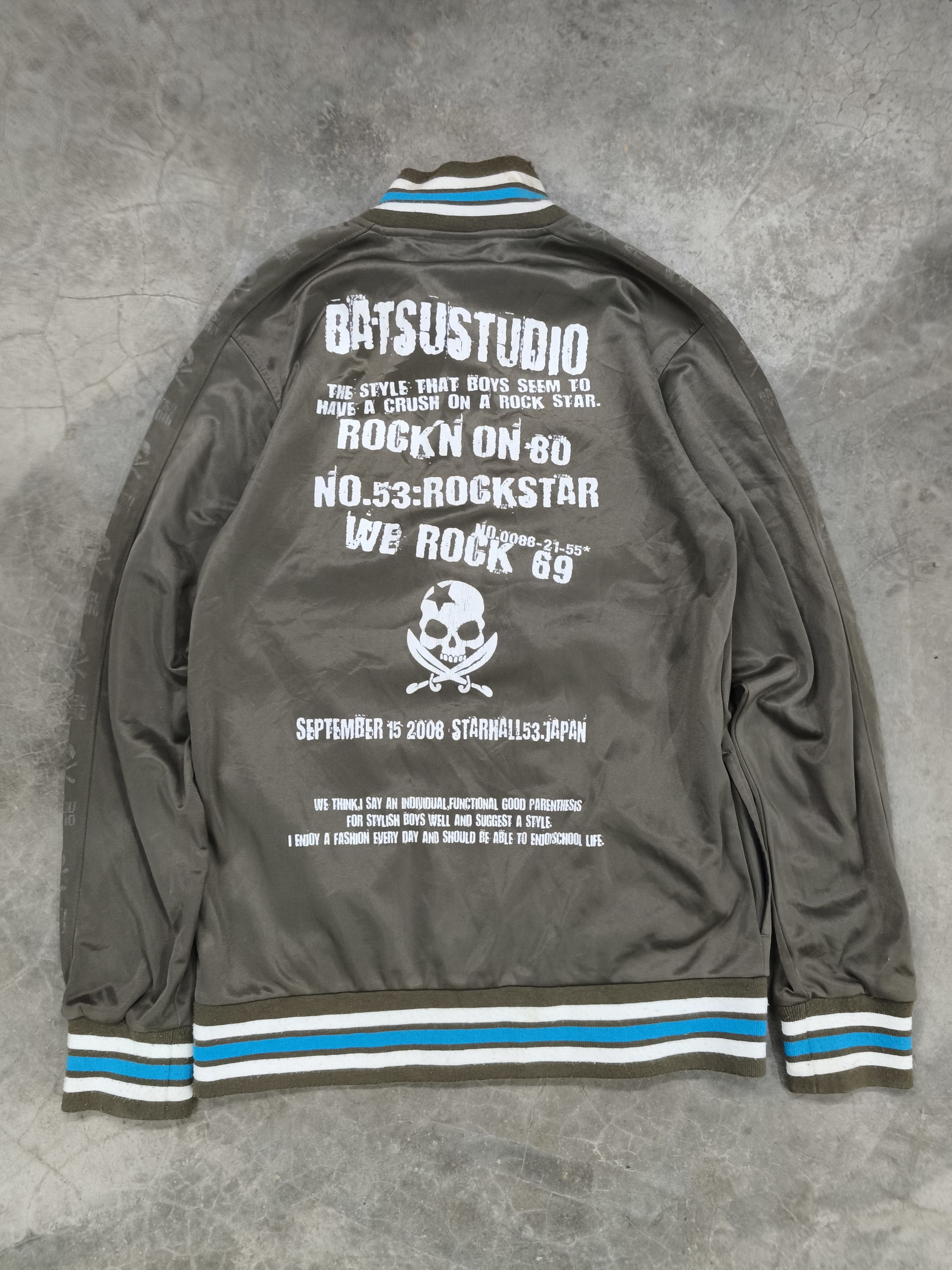 Beauty Beast Batsu Studio sweater skulls zipper rock if six was nine Size US S / EU 44-46 / 1 - 6 Thumbnail