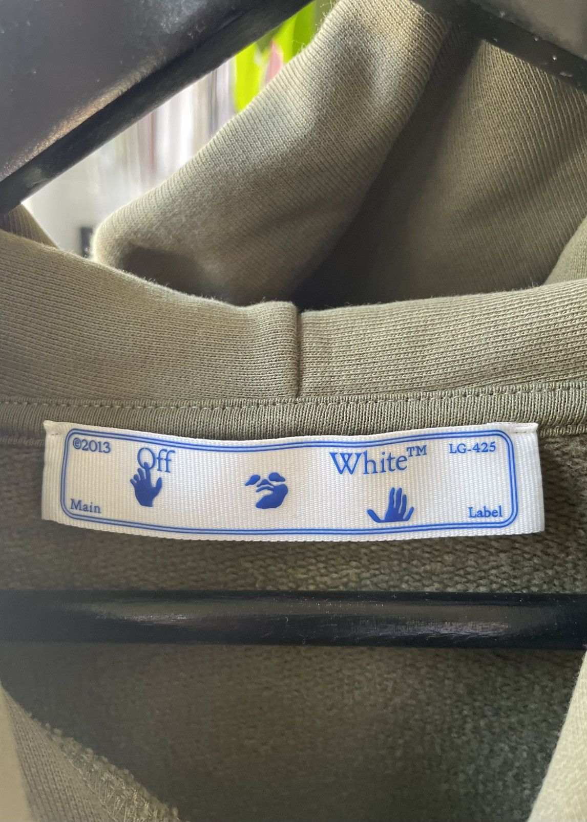 Off-White OFF-WHITE Rubber Arrows Hoodie Size US L / EU 52-54 / 3 - 4 Thumbnail