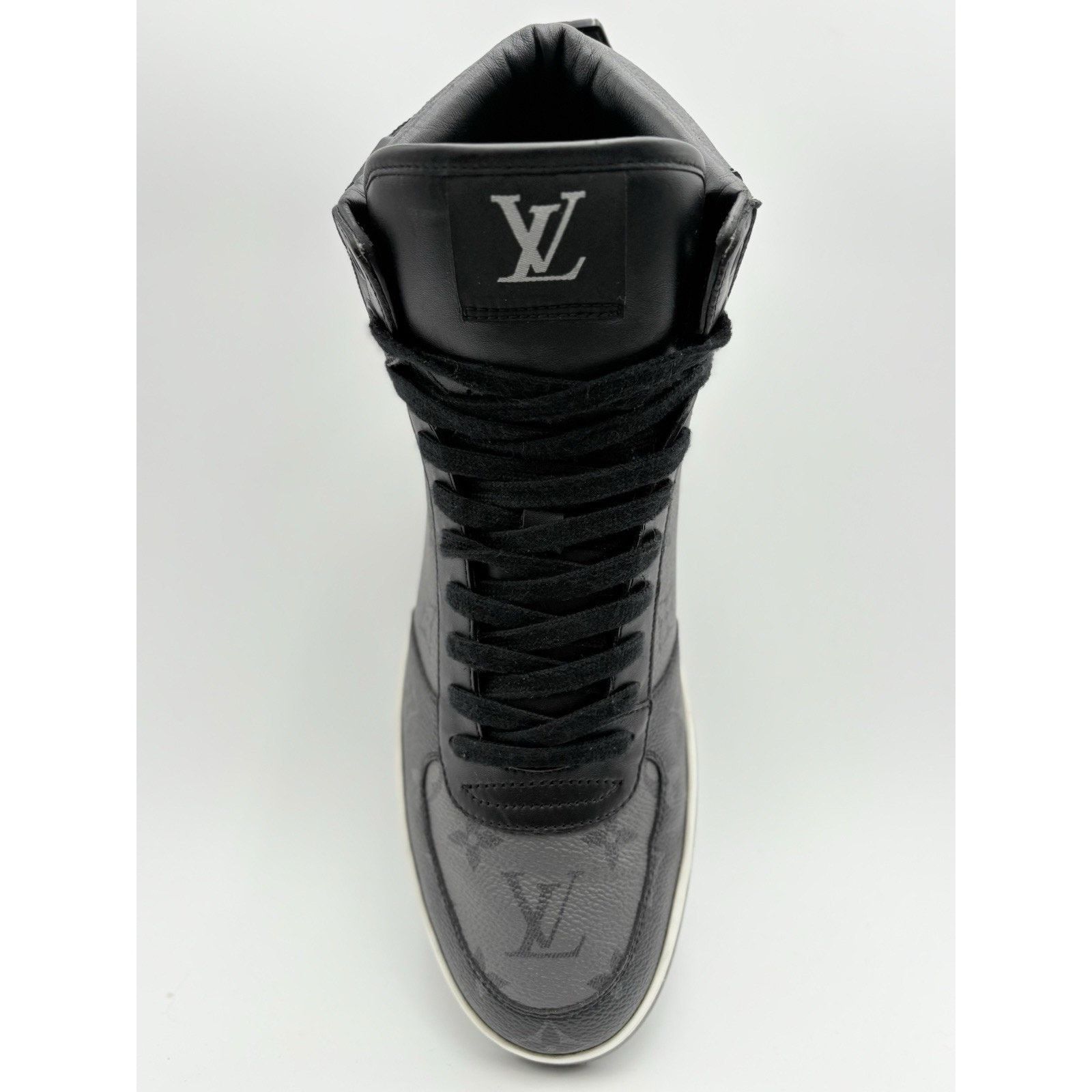 Louis Vuitton 8-8.5 US Louis Vuitton Eclipse Rivoli ' Black ' SUPER CLEAN! Size US 8 / EU 41 - 5 Thumbnail