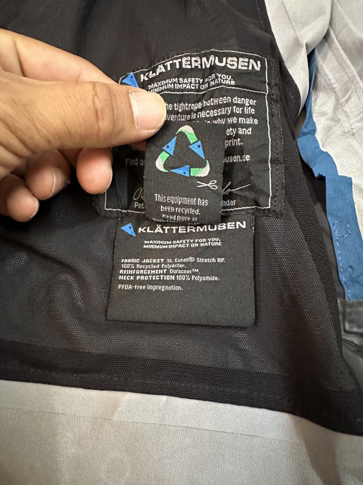Klattermusen Klattermusen Allgrön Gorpcore Waterproof Jacket Size US XS / EU 42 / 0 - 13 Thumbnail