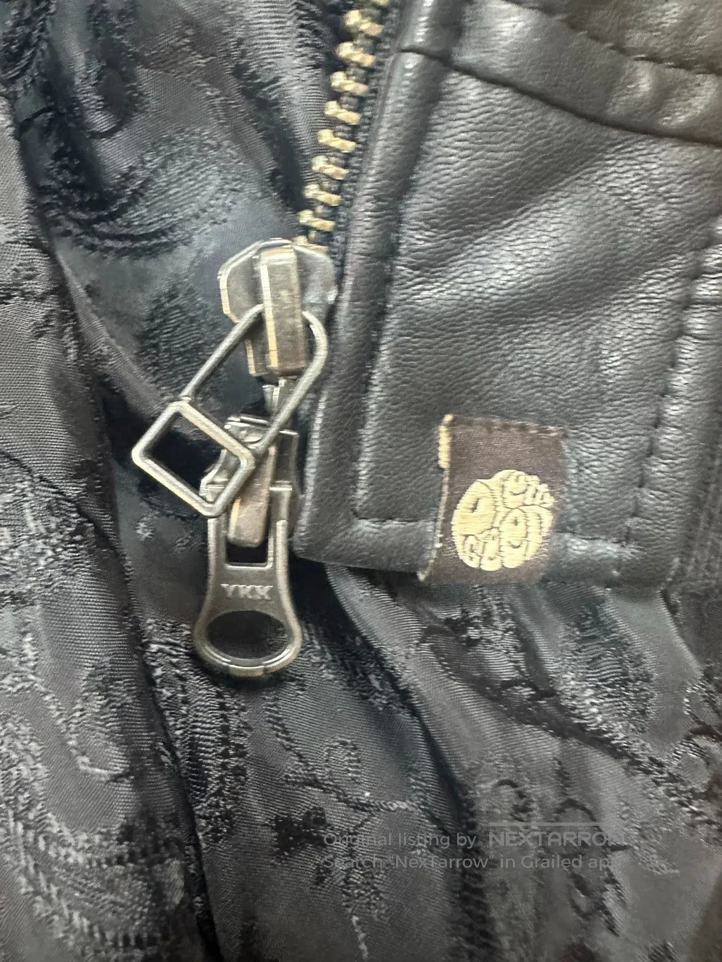 Pretty Green Pretty Green Leather Jacket for Men. Size US S / EU 44-46 / 1 - 7 Thumbnail
