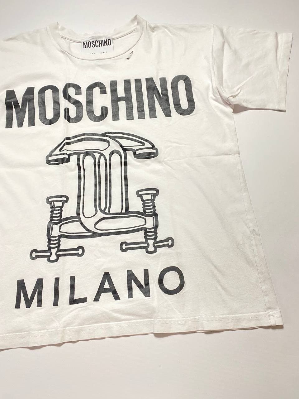 Moschino Moschino Milano T Shirt Women Luxury Style Size XS / US 0-2 / IT 36-38 - 2 Thumbnail