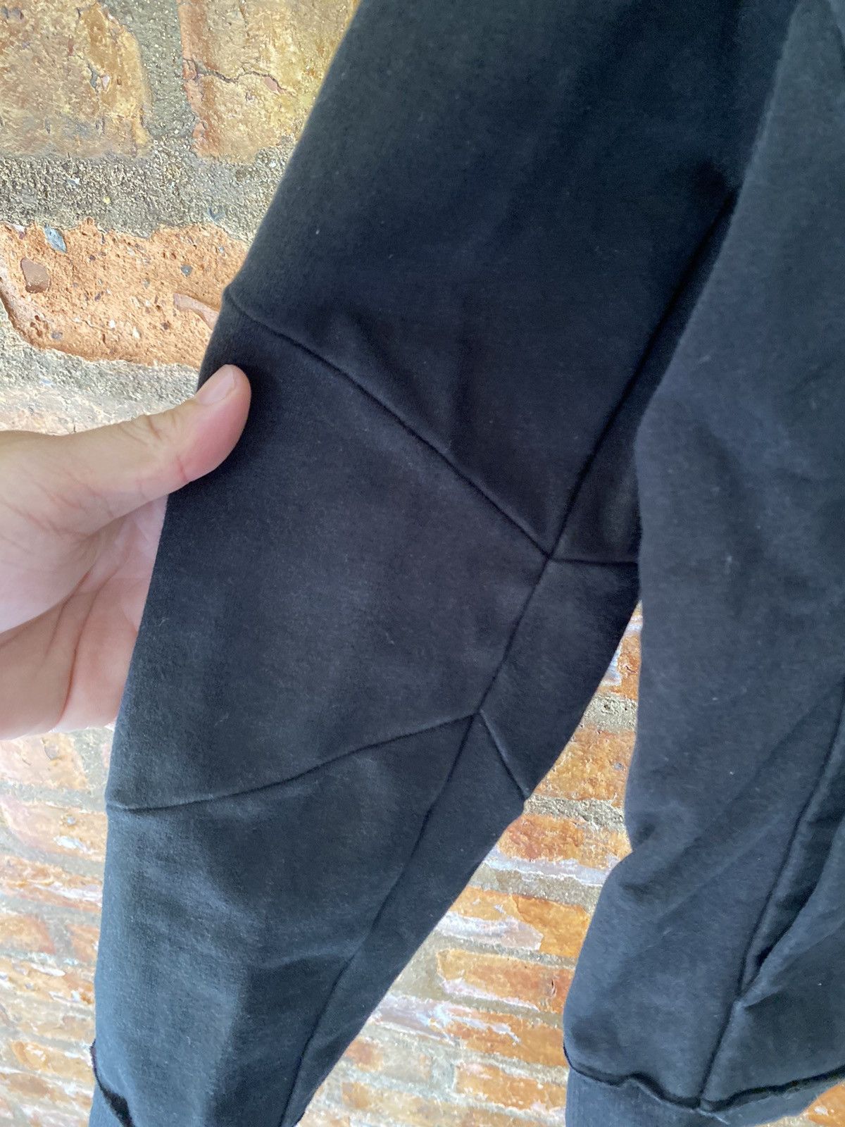Julius 2000s WJK moleskin Panelled hoodie Size US M / EU 48-50 / 2 - 7 Thumbnail