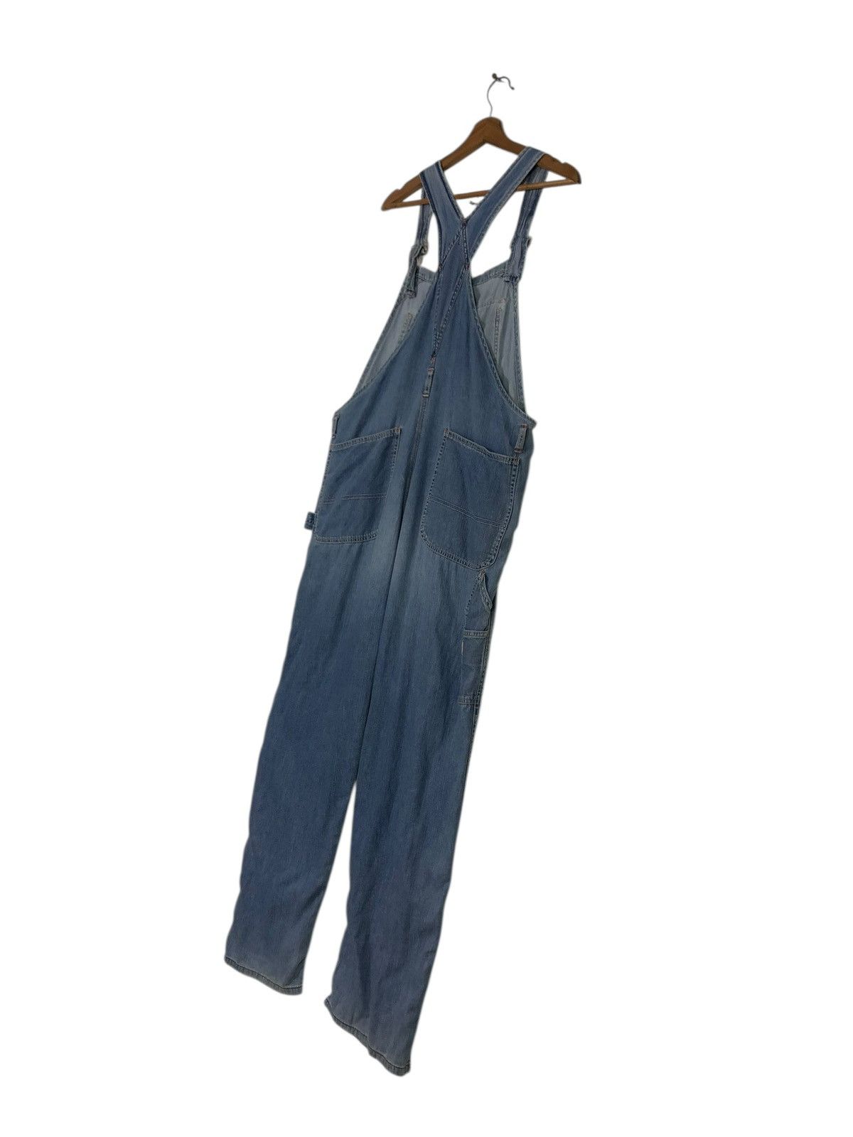 45rpm 🔥VINTAGE CHORE WORK DENIM INDIGO JUMPSUIT 45RPM BONDAGE Size US 38 / EU 54 - 13 Thumbnail