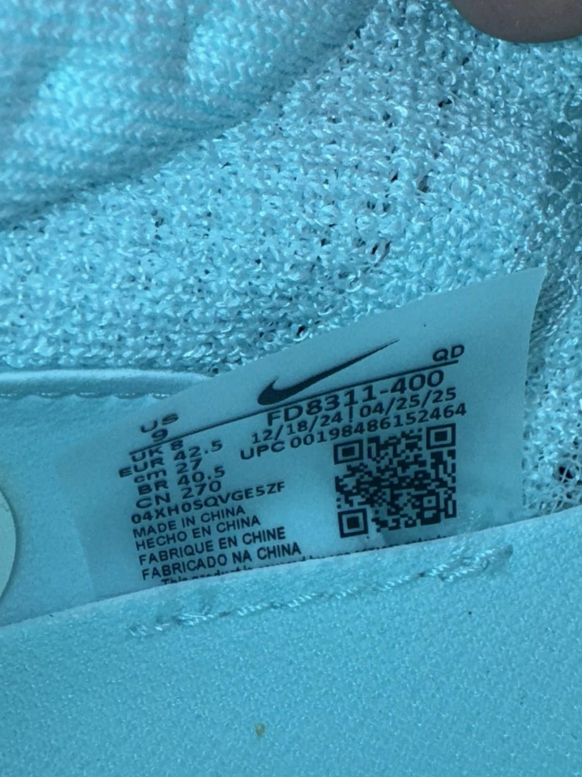 Nike Nike Air Zoom Alphafly Next% 3 Glacier Blue Black Mint Foam Size US 9 / EU 42 - 7 Thumbnail