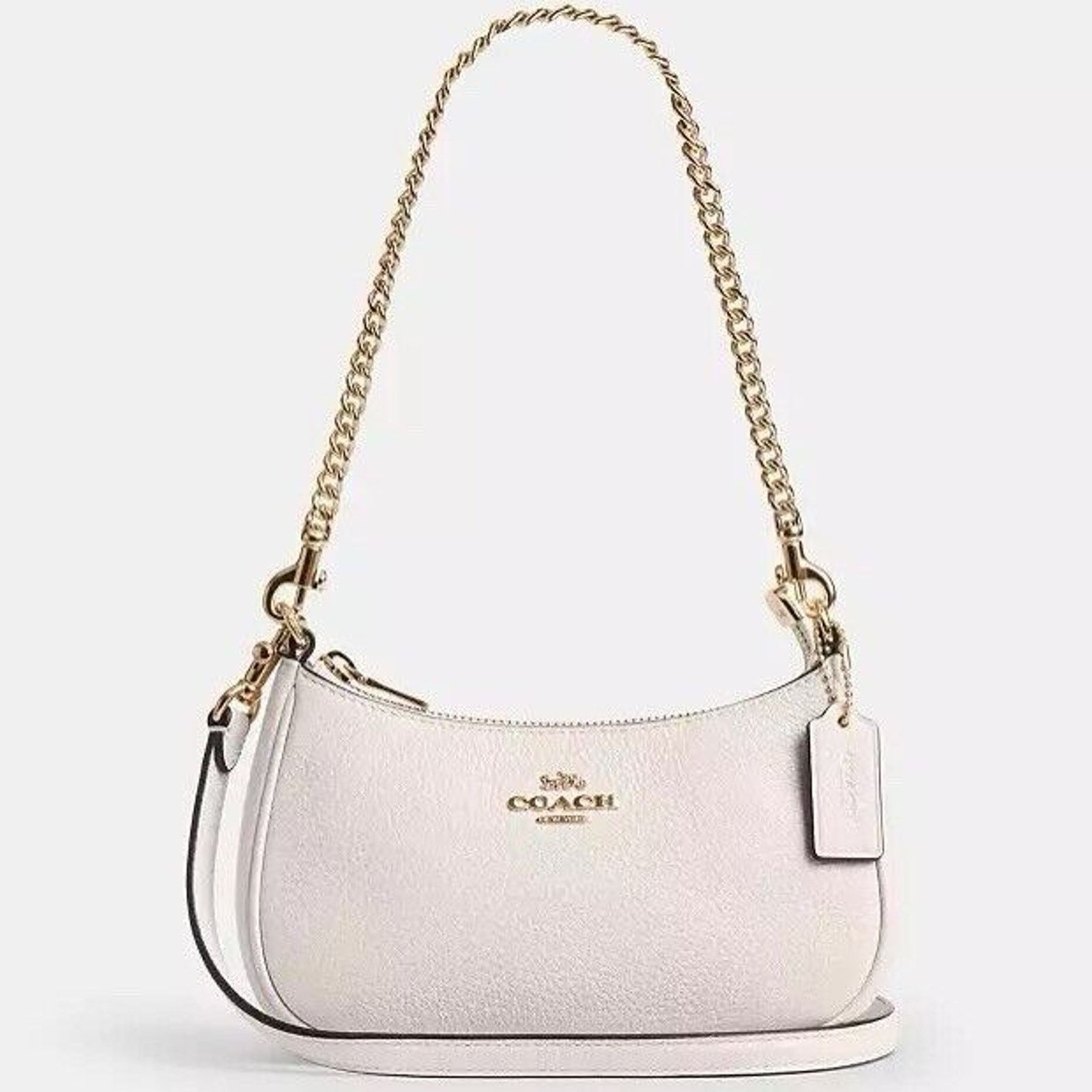 Coach NWT Coach Teri Mini Crossbody Bag CW309 Leather Chalk Size ONE SIZE - 6 Thumbnail