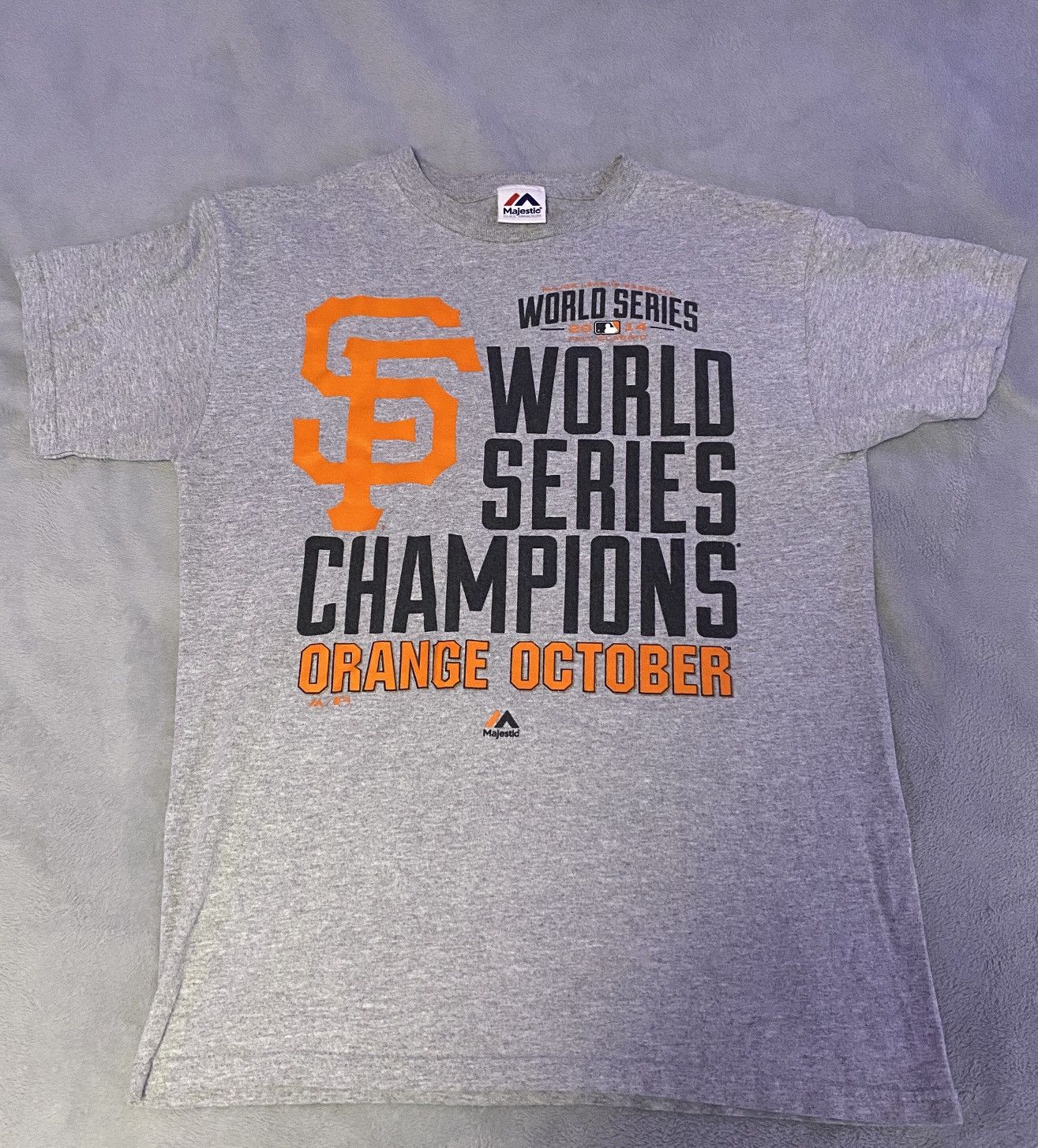 MLB Vintage MLB World Champions 2012 San Francisco Giants TShirt Size US M / EU 48-50 / 2 - 1 Thumbnail