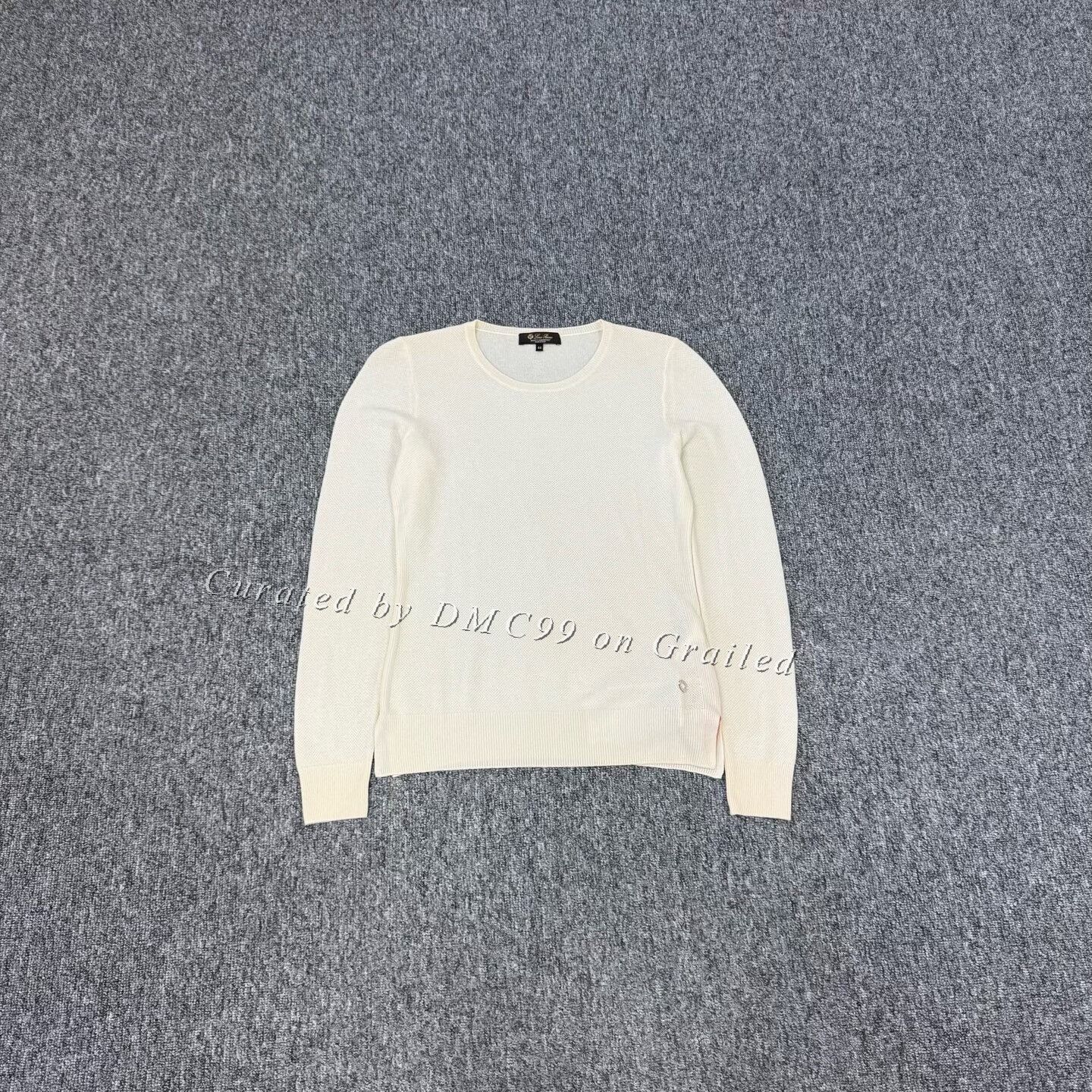 Loro Piana Loro Piana Cashmere Knit Sweater Metal Logo Size US S / EU 44-46 / 1 - 1 Thumbnail