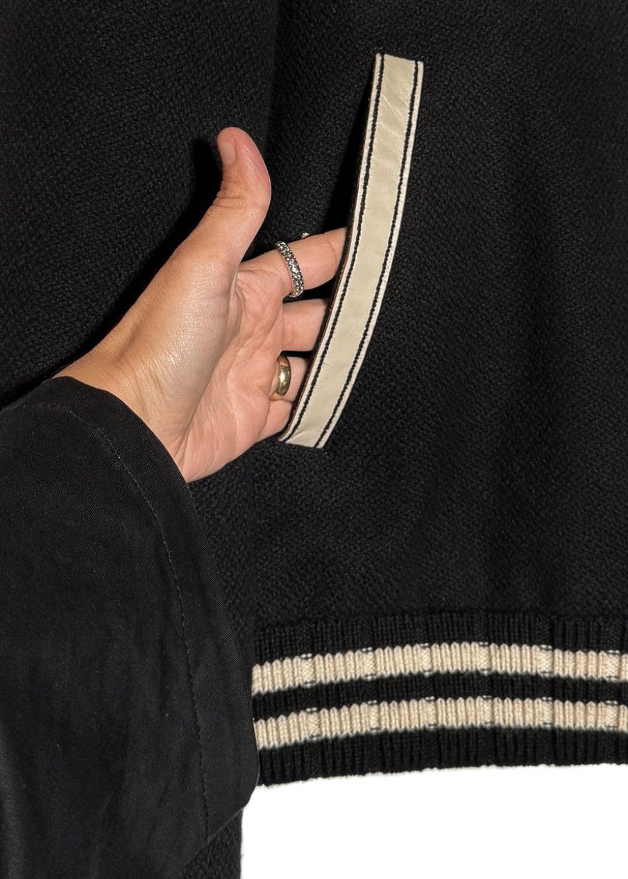 Saint Laurent Paris Saint Laurent Signature Logo Back Teddy Bomber Jacket Size US L / EU 52-54 / 3 - 5 Thumbnail