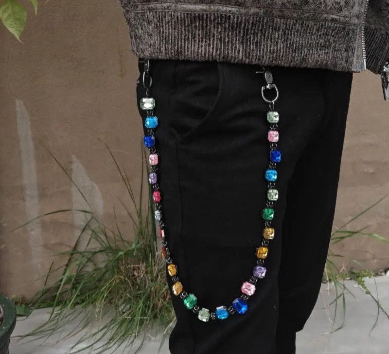 Jewelry Multicolor Waist Wallet Chain Size ONE SIZE - 1 Thumbnail