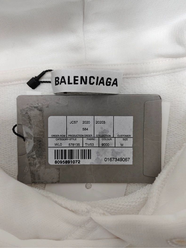 Balenciaga Balenciaga Coke logo hooded sweatshirt 2502-Nextarrow Size US M / EU 48-50 / 2 - 5 Thumbnail