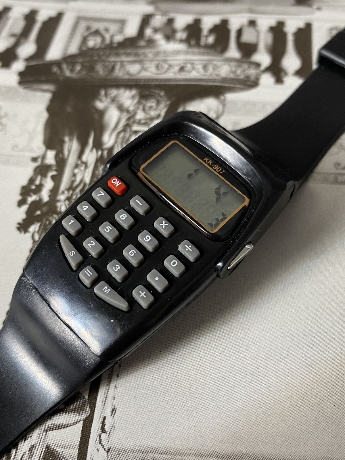 Jewelry Vintage Calculator Watch KK-907 Retro Size ONE SIZE - 7 Thumbnail