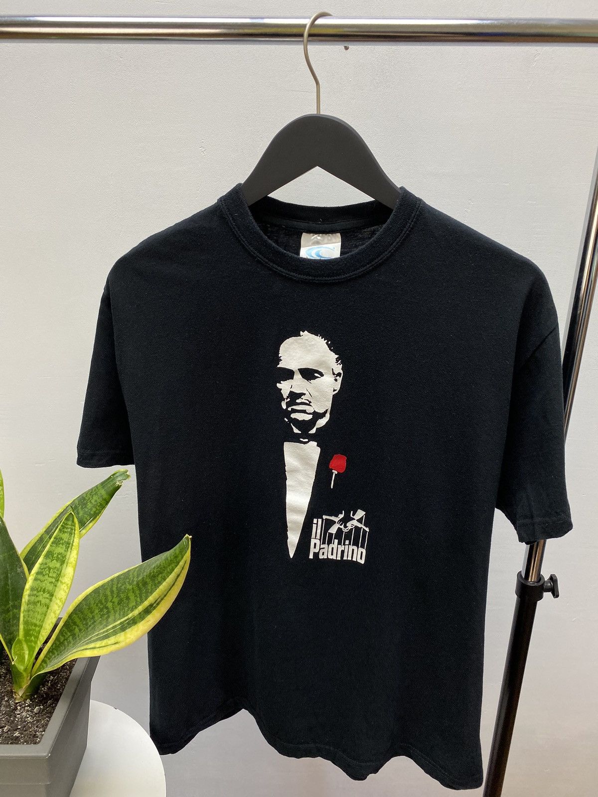 Vintage The Godfather Sicilia il Padrino Sona ia Movie T Shirt Size US XL / EU 56 / 4 - 4 Thumbnail