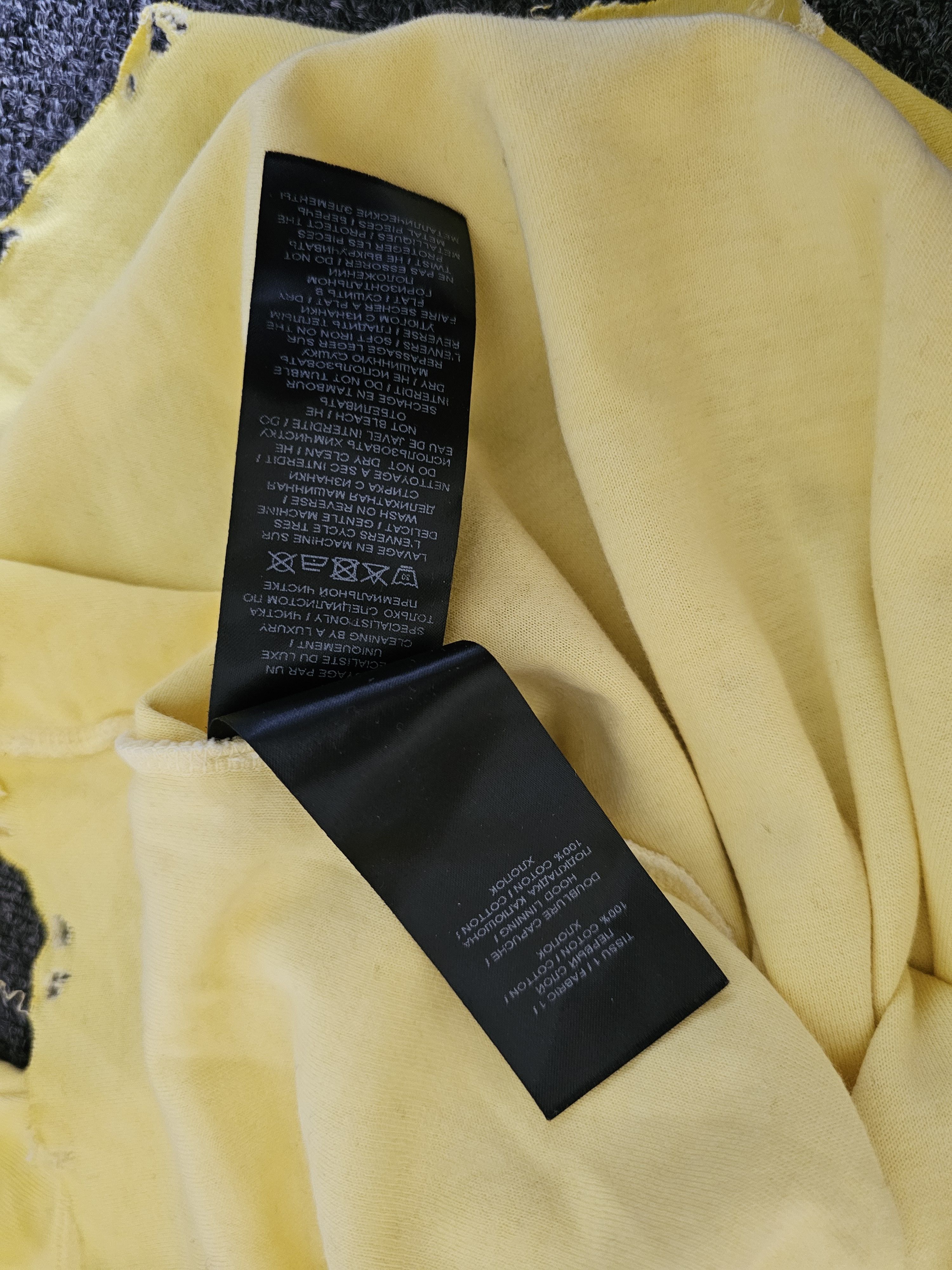 Balmain Balmain Men's Short-Sleeve Hooded Sweatshirt Size L Size US L / EU 52-54 / 3 - 8 Thumbnail