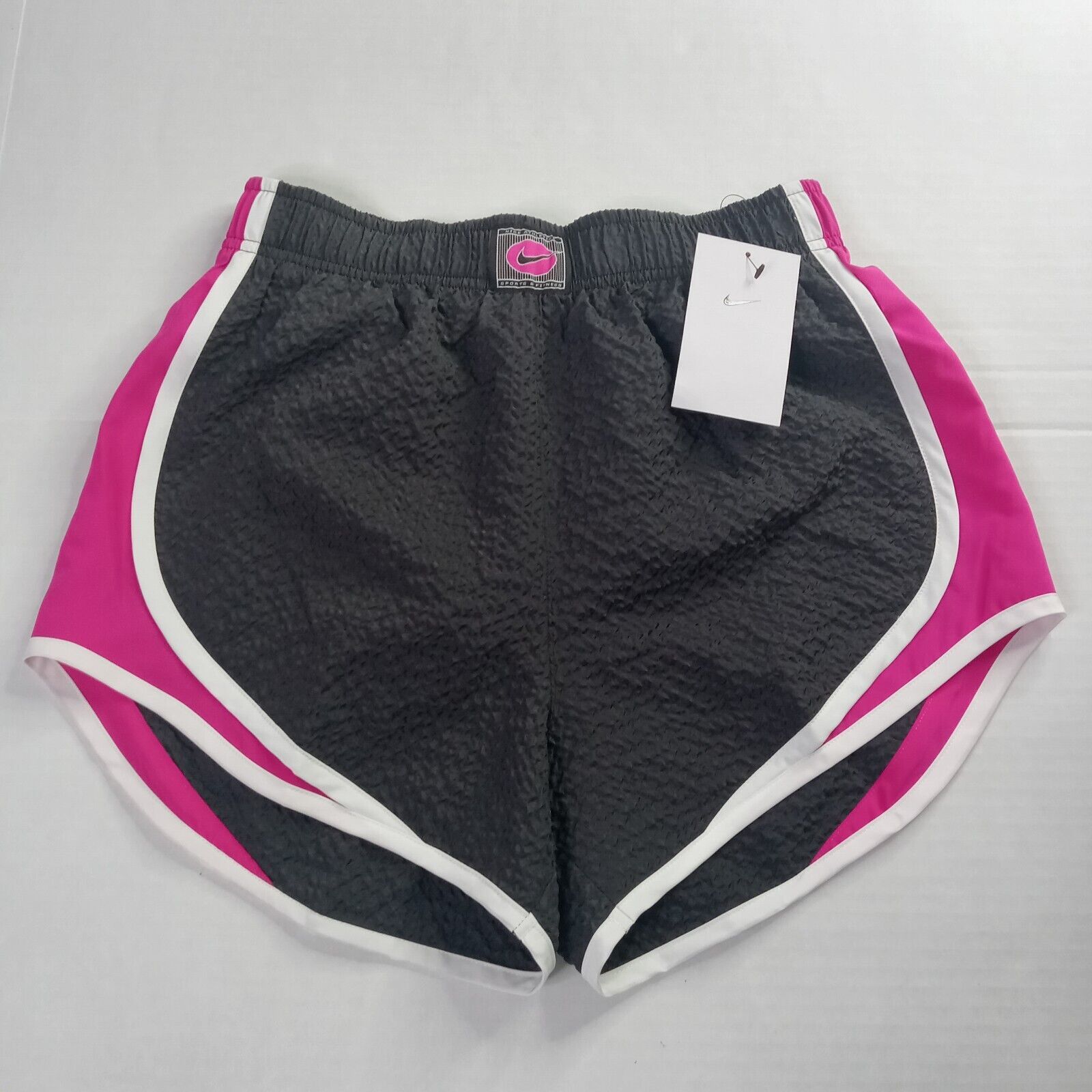 Nike Nike Tempo Icon Clash Textured Shorts Black Pink Women’s XS Size 26" / US 2 / IT 38 - 1 Thumbnail
