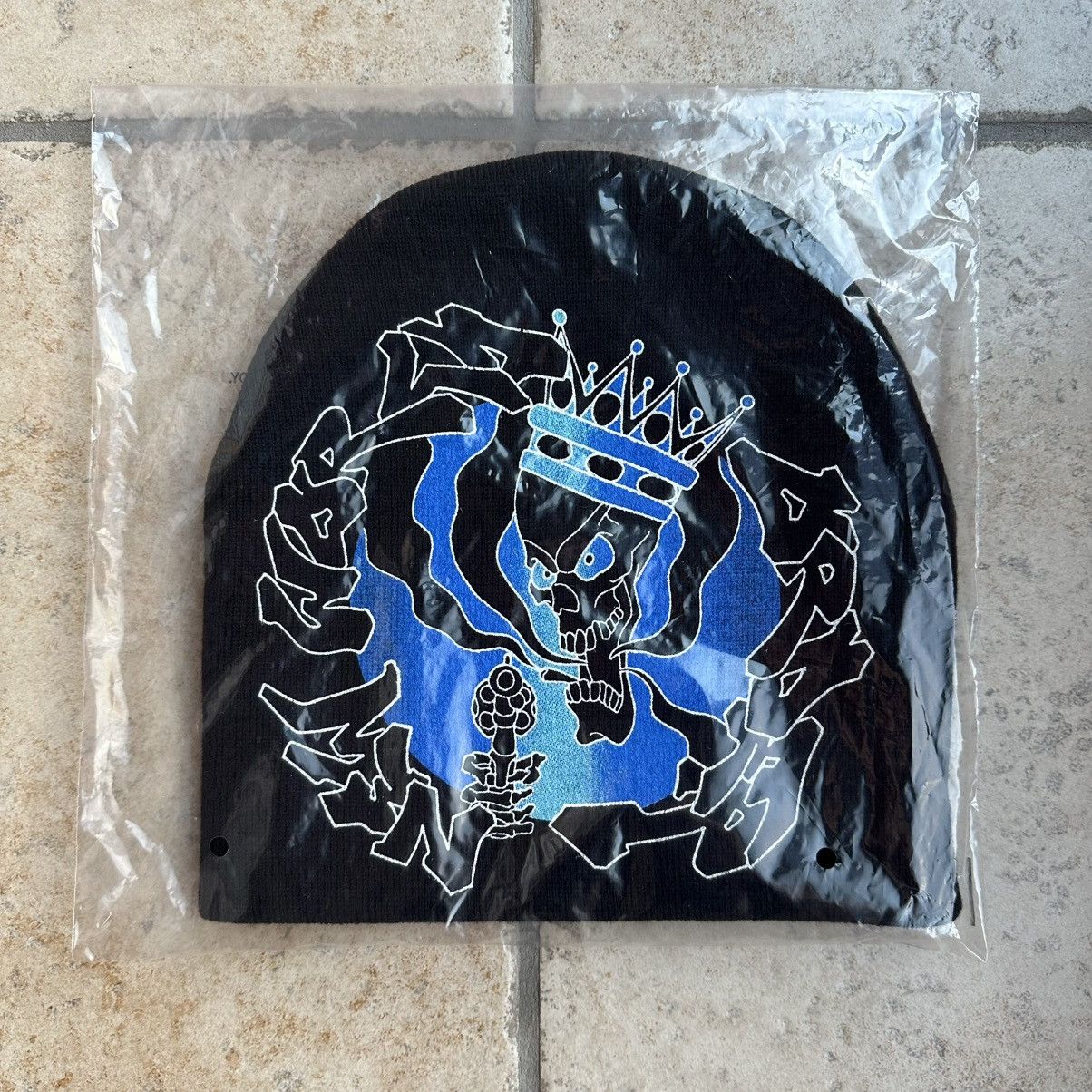 Supreme New World Order Beanie ブラック Supreme Supreme New World Order Beanie Black | Grailed