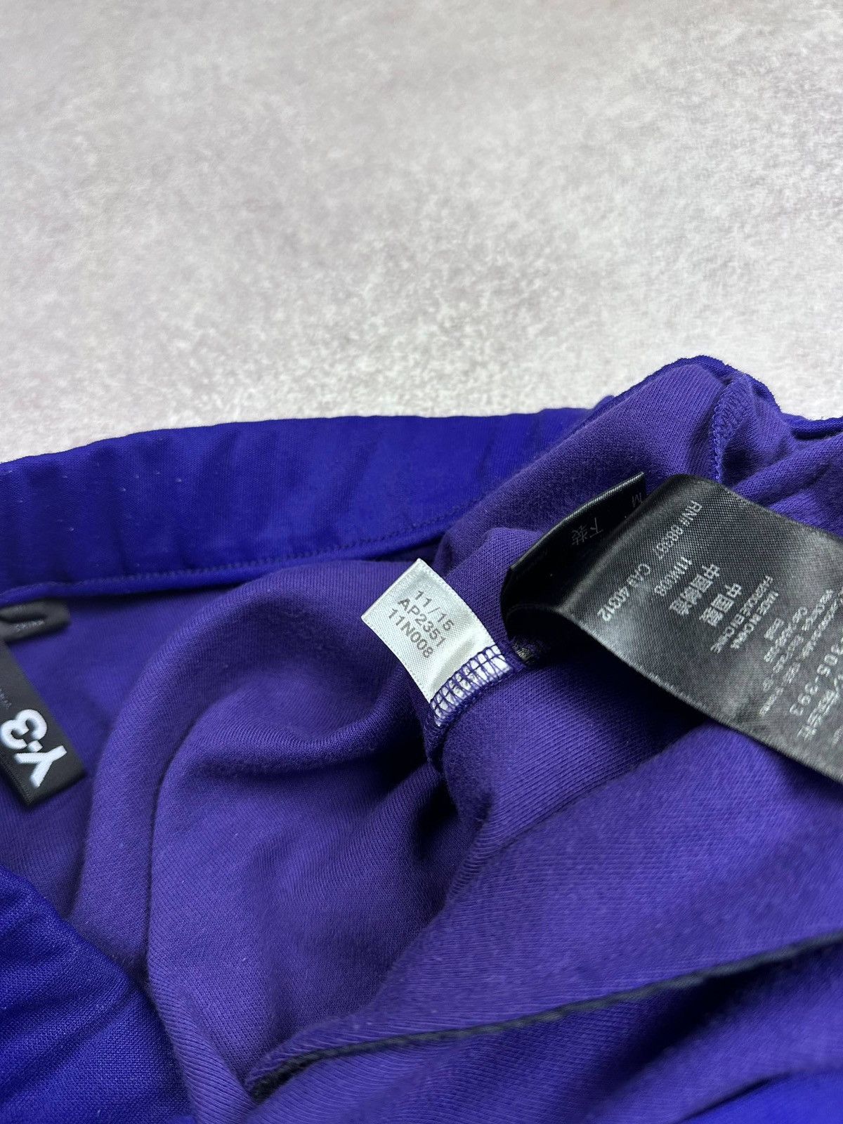 Yohji Yamamoto Vintage Y-3 Yohji Yamamoto Purple Track Pants M Size US 32 / EU 48 - 7 Thumbnail