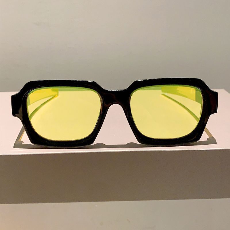 VIBE Modern Street ins style custom avant-garde sunglasses Size ONE SIZE - 6 Thumbnail