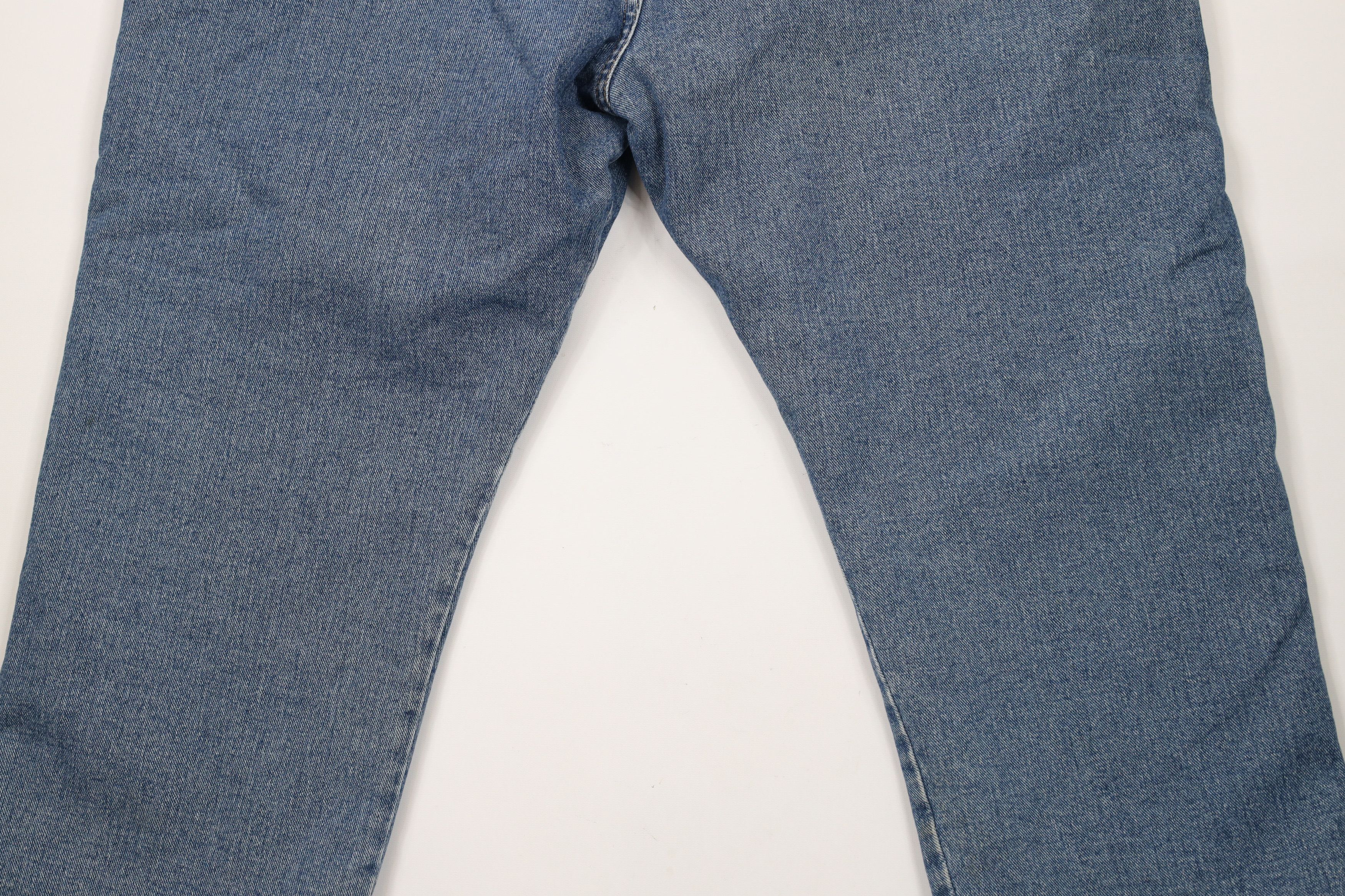 Vintage × Wrangler Vintage Wrangler Heavyweight Fleece Lined Denim Jeans Size US 44 / EU 60 - 9 Thumbnail