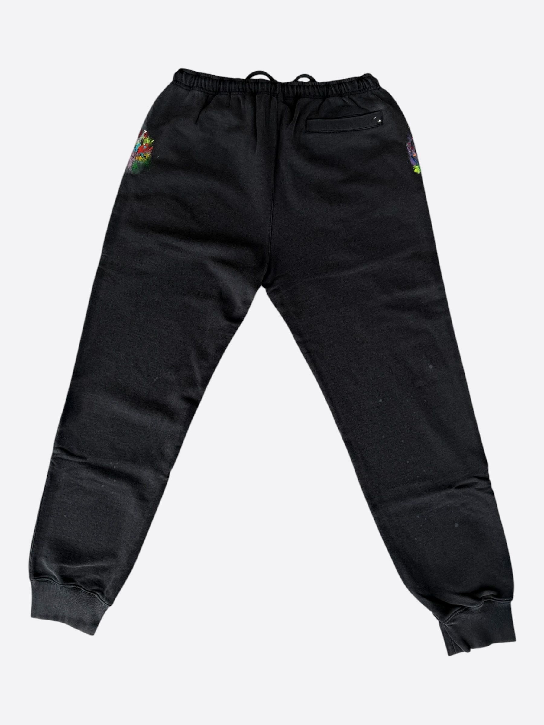 Gallery Dept. Gallery Dept Lanvin Black Paint Splatter Sweatpants Size US 38 / EU 54 - 2 Thumbnail