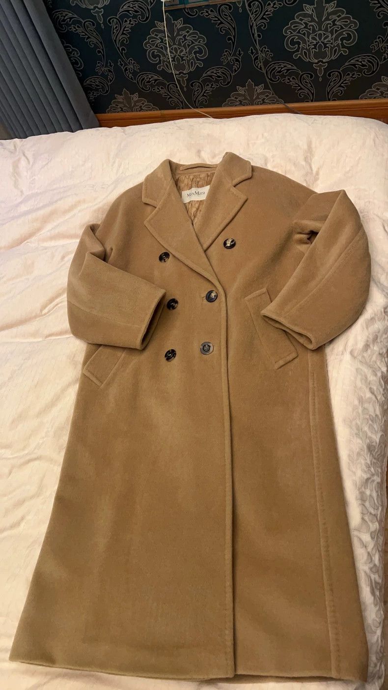 Max Mara Max Mara Wannian Classic Camel Coat Size S / US 4 / IT 40 - 4 Thumbnail