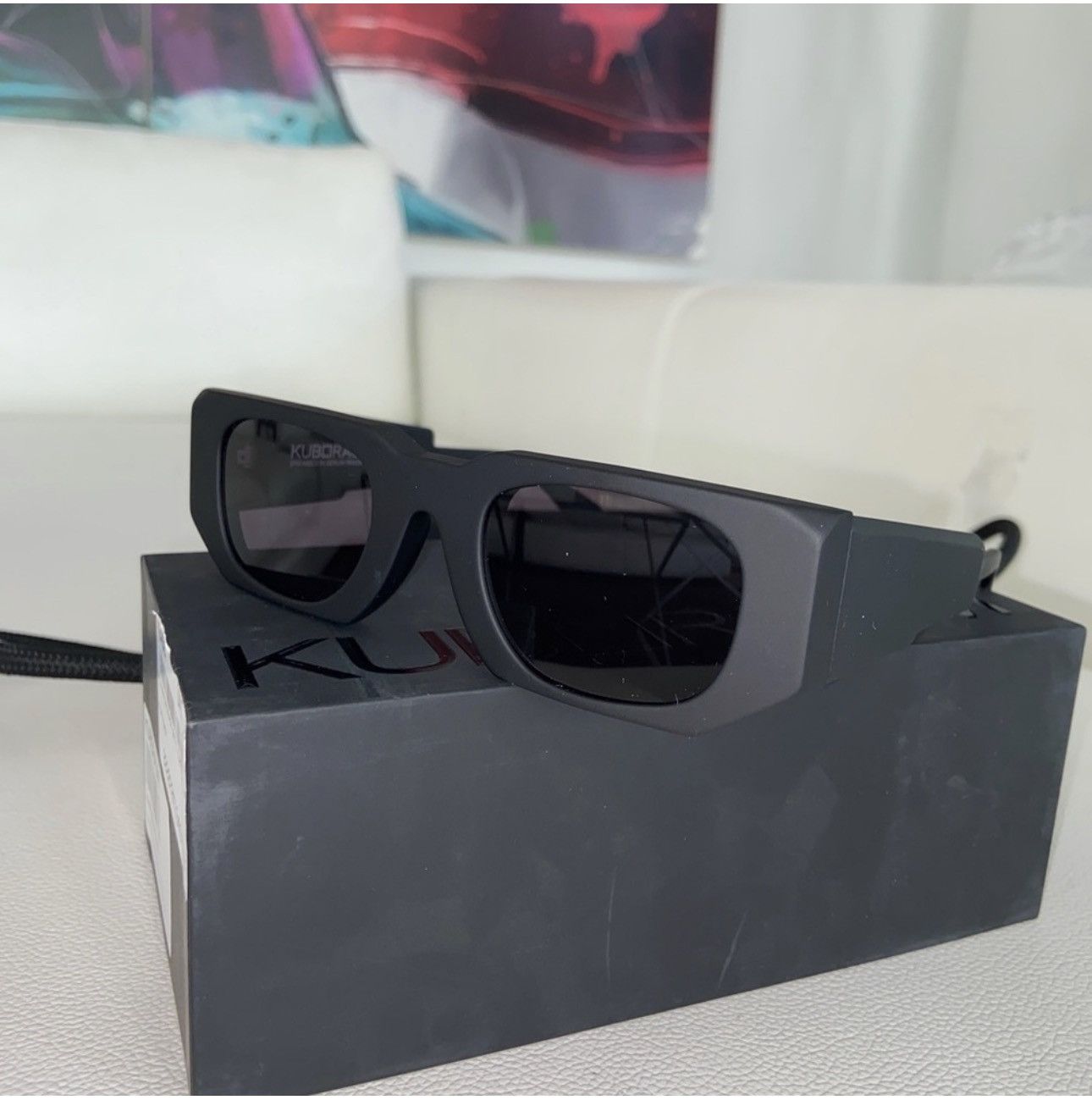 Kuboraum Kuboraum black u8 sunglasses OS UNI​​​​ Size ONE SIZE - 6 Thumbnail