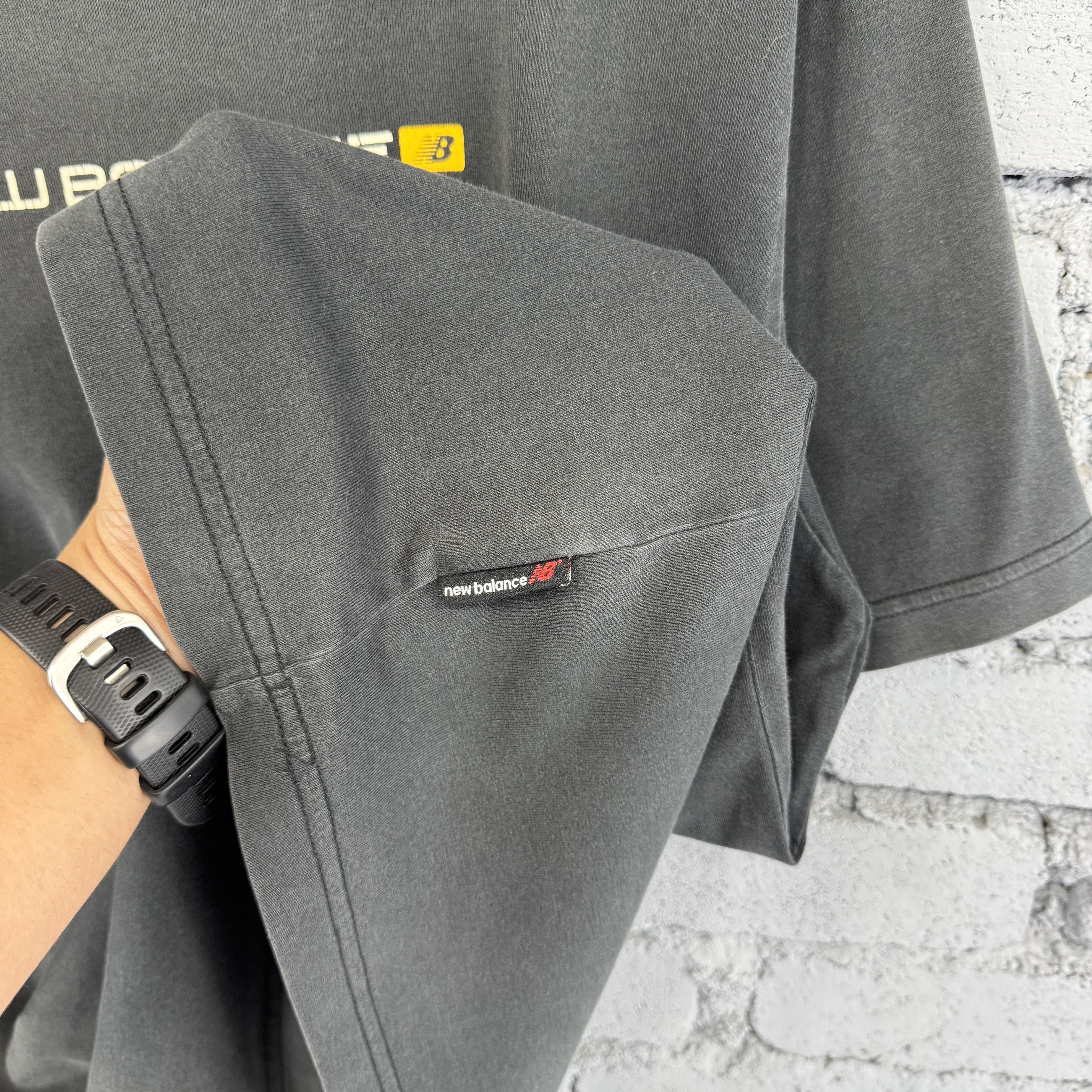 New Balance New Balance Men's Shoe Box Tshirt In Black Cotton Size US L / EU 52-54 / 3 - 7 Thumbnail