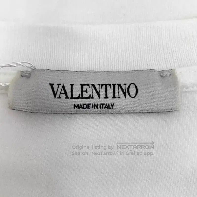 Valentino Valentino White Cotton Short Sleeve T-Shirt . Size XS / US 0-2 / IT 36-38 - 5 Thumbnail