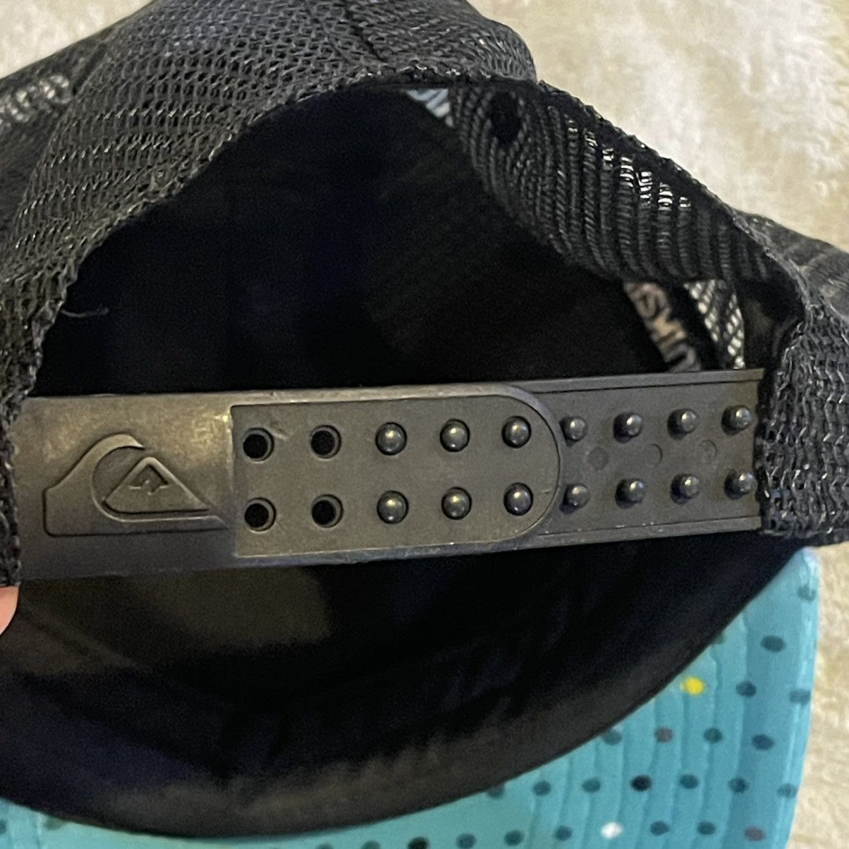 Quiksilver Quiksilver Hat Men One Size Black Trucker Adjustable Cap Size ONE SIZE - 7 Thumbnail