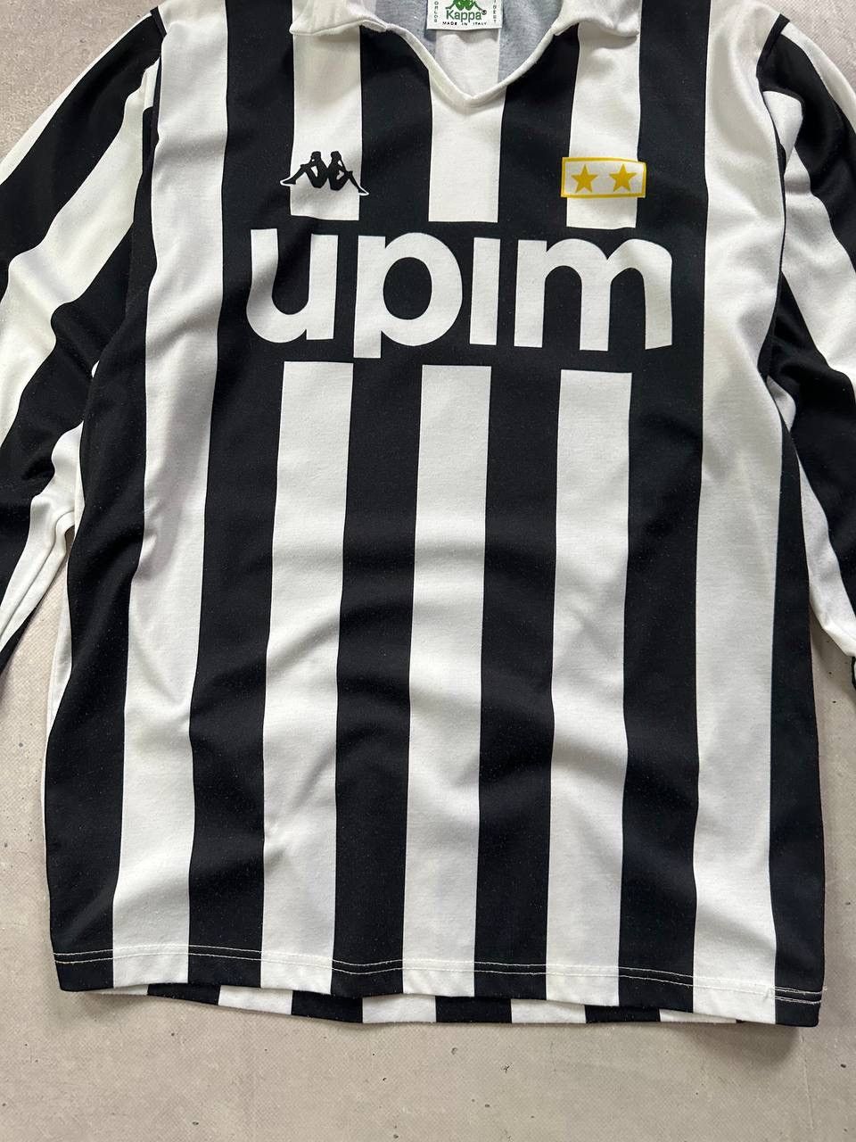 Kappa Vintage FC Juventus Kappa Upim Home Soccer Shirt 1989/90 LS Size US M / EU 48-50 / 2 - 4 Thumbnail