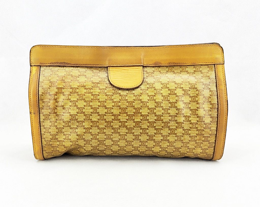 Celine CELINE monogram logo velcro vintage clutch Size ONE SIZE - 10 Thumbnail