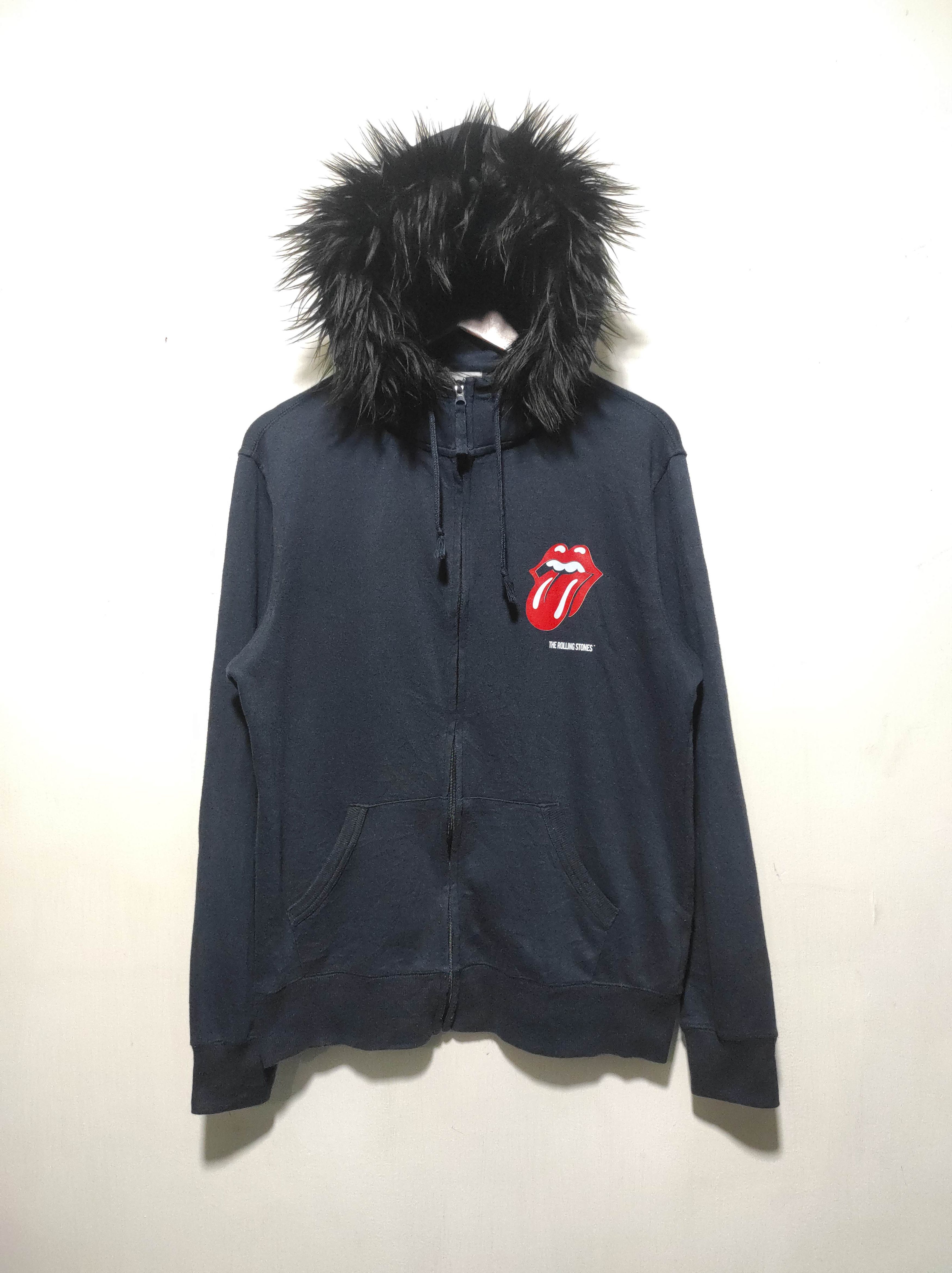 Hysteric Glamour Custom The Rolling Stones Zipper Fur Hoodie LGB style Size US L / EU 52-54 / 3 - 4 Thumbnail