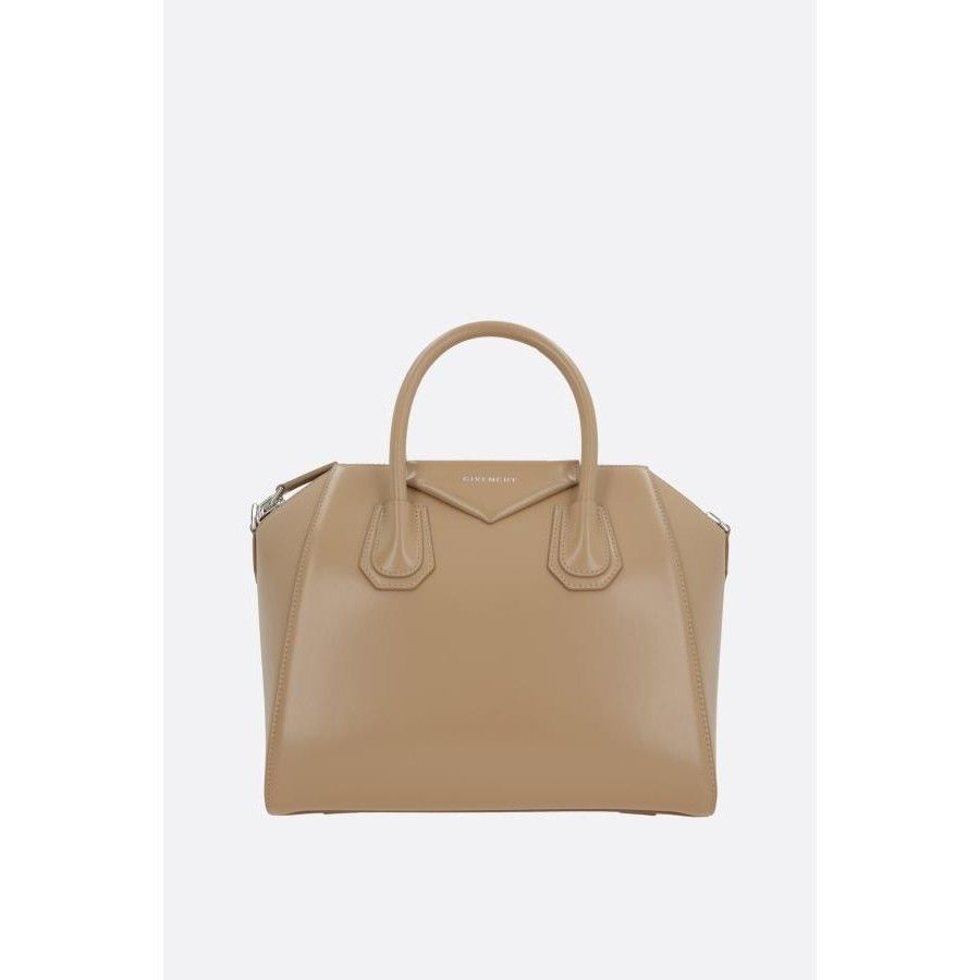 Givenchy GIVENCHY Antigona Small Beige Leather Top Handle Bag New & A Size ONE SIZE - 1 Thumbnail