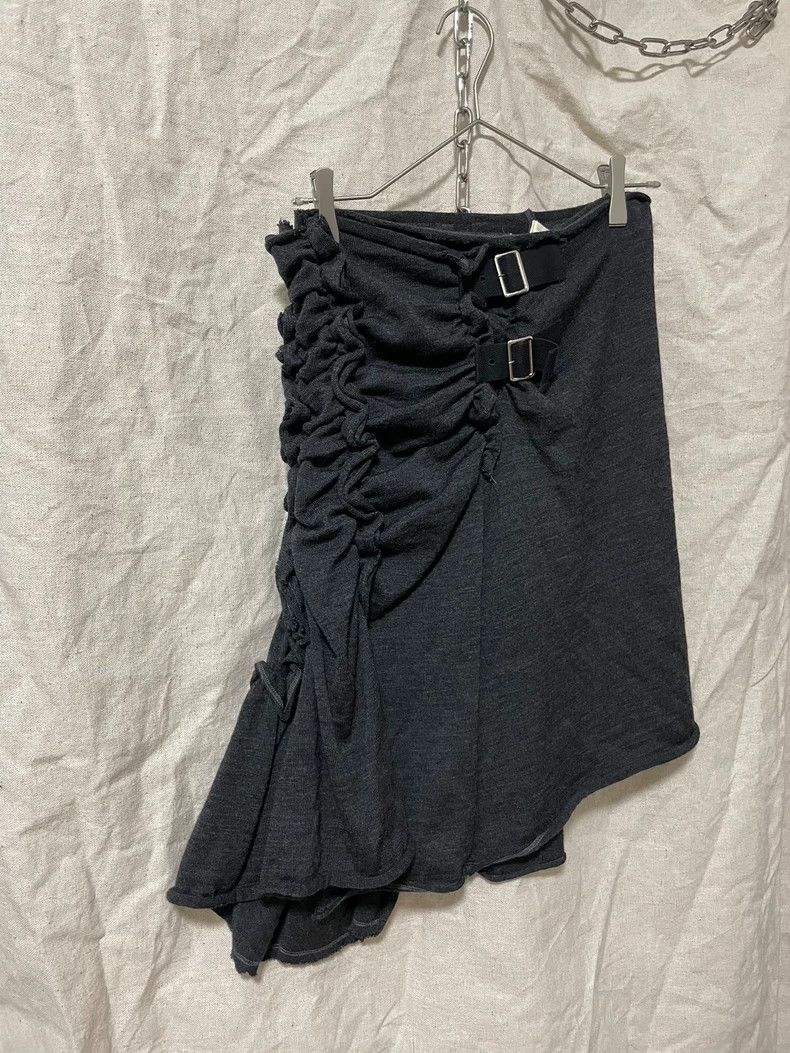Comme des Garcons Comme des Garcons size S Pinch-pleated double-button knitt Size 22" - 3 Thumbnail