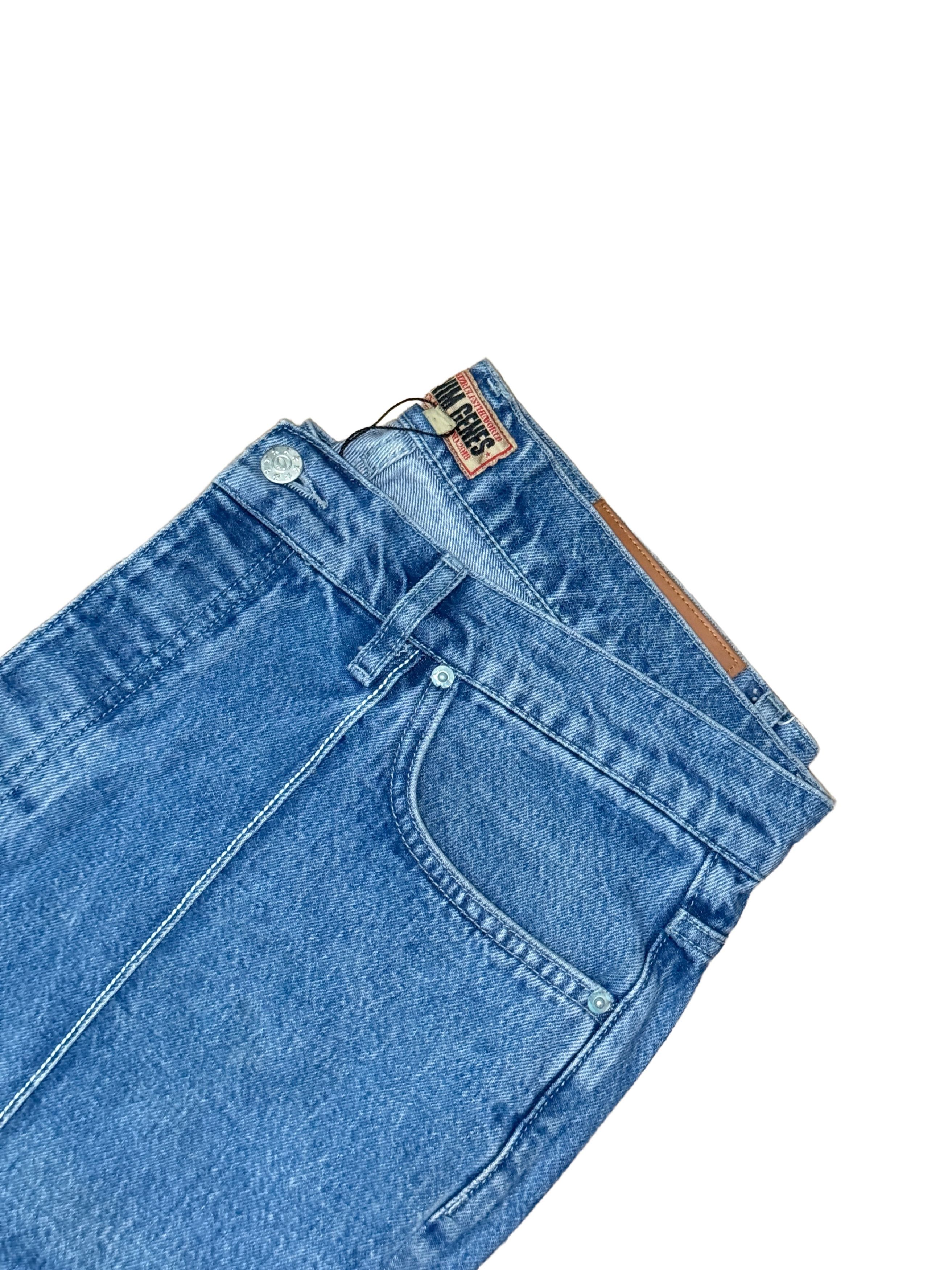 Corteiz Corteiz C-Star Denim Jeans "Washed Blue" XL Size US 38 / EU 54 - 4 Thumbnail