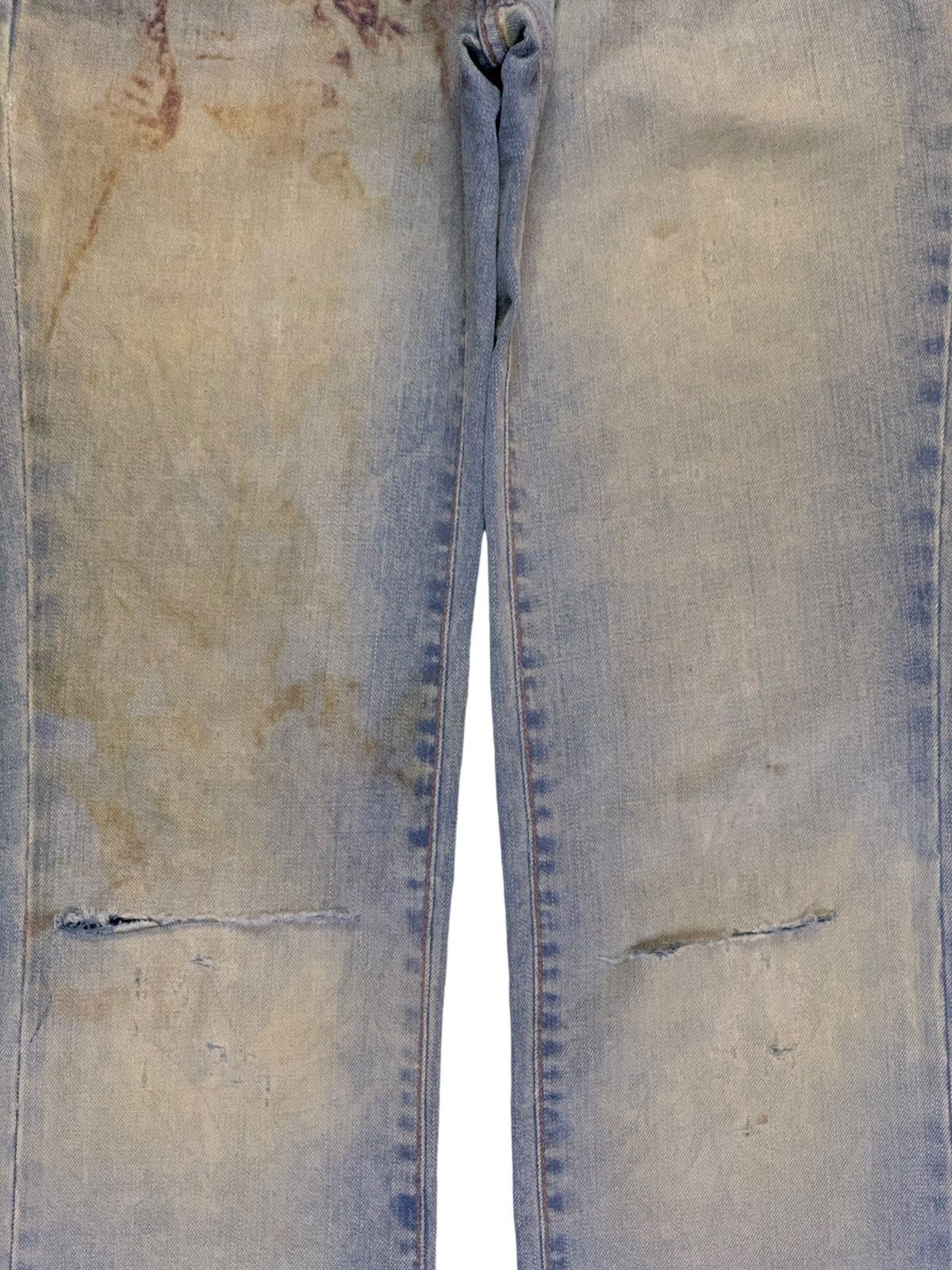 Roberto Cavalli Vintage Just Cavalli "Mary Mother Jesus" Artisanal Jeans Size 30" / US 8 / IT 44 - 5 Thumbnail