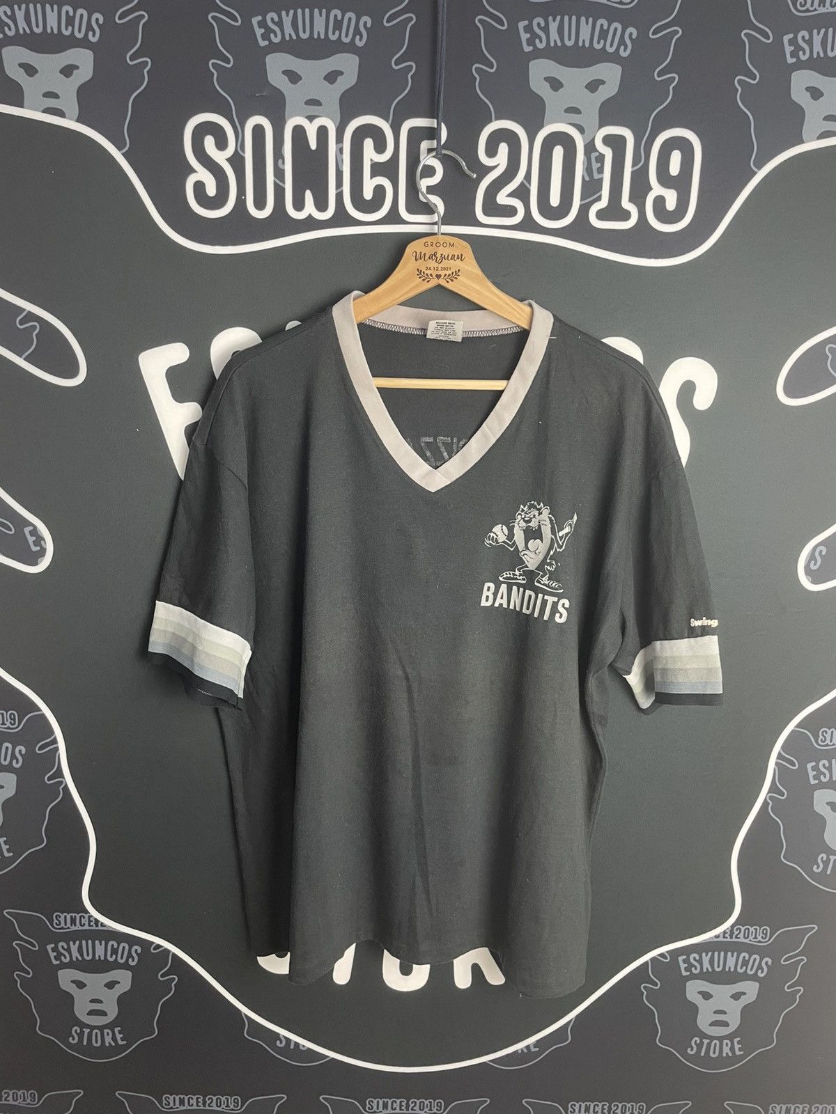 Swingster Vintage Swingster Vneck Tshirt Size US XXL / EU 58 / 5 - 1 Thumbnail