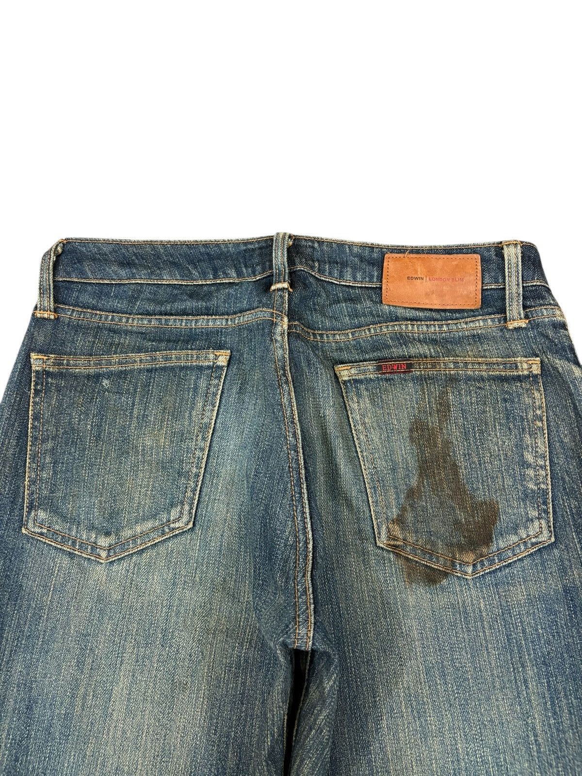 Edwin Vintage Japanese Edwin Sick Mud Wash Slim Jeans Size US 30 / EU 46 - 8 Thumbnail
